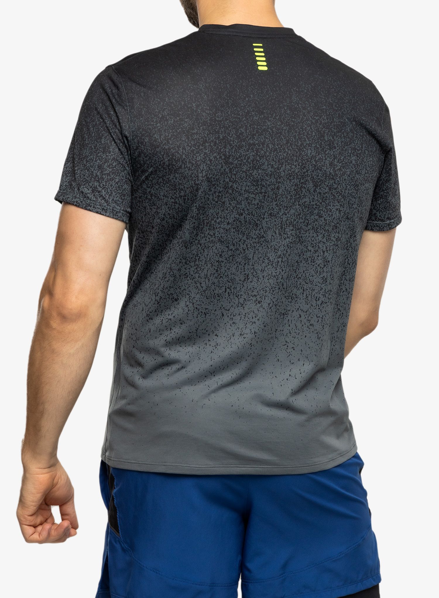 Футболка для бігу Under Armour Pro Elite SS - black/pitch gray/lime surge