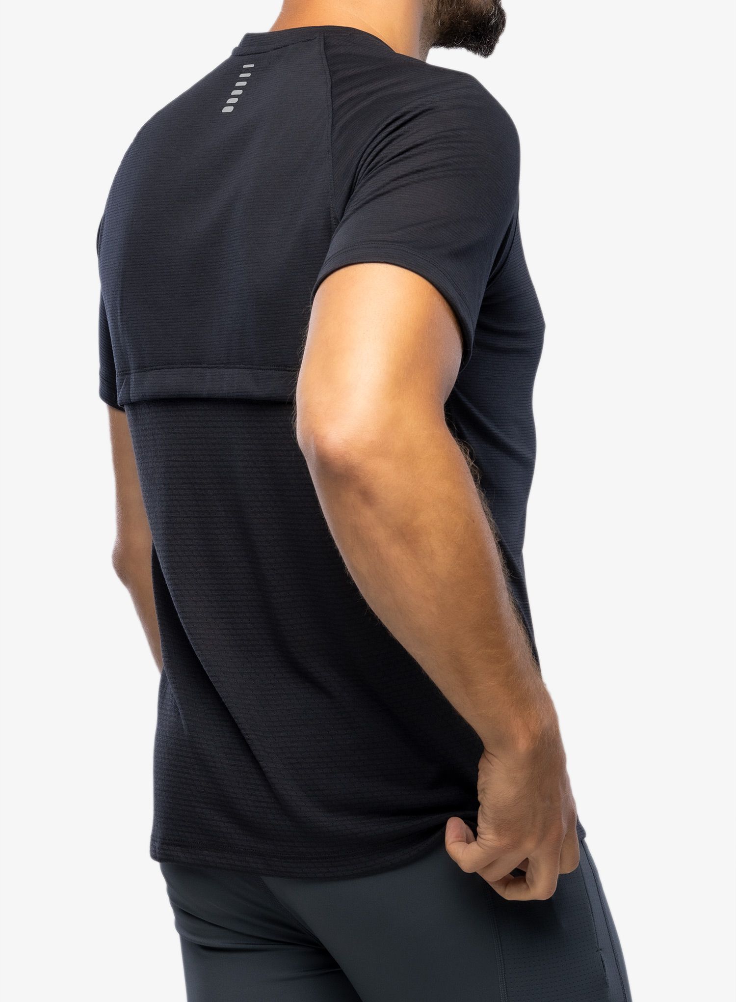 Футболка для бігу Under Armour Streaker Tee - black/reflective