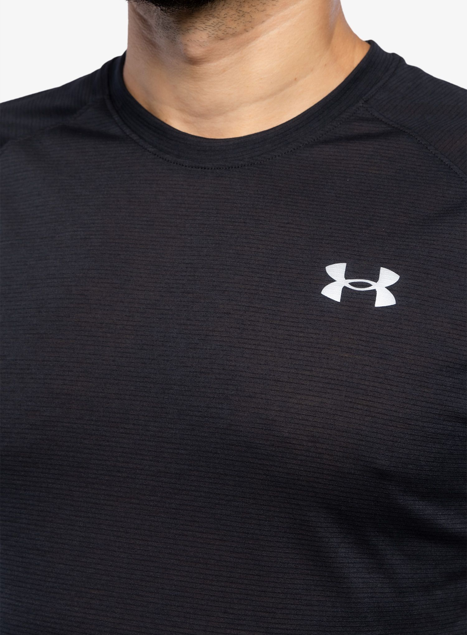 Футболка для бігу Under Armour Streaker Tee - black/reflective