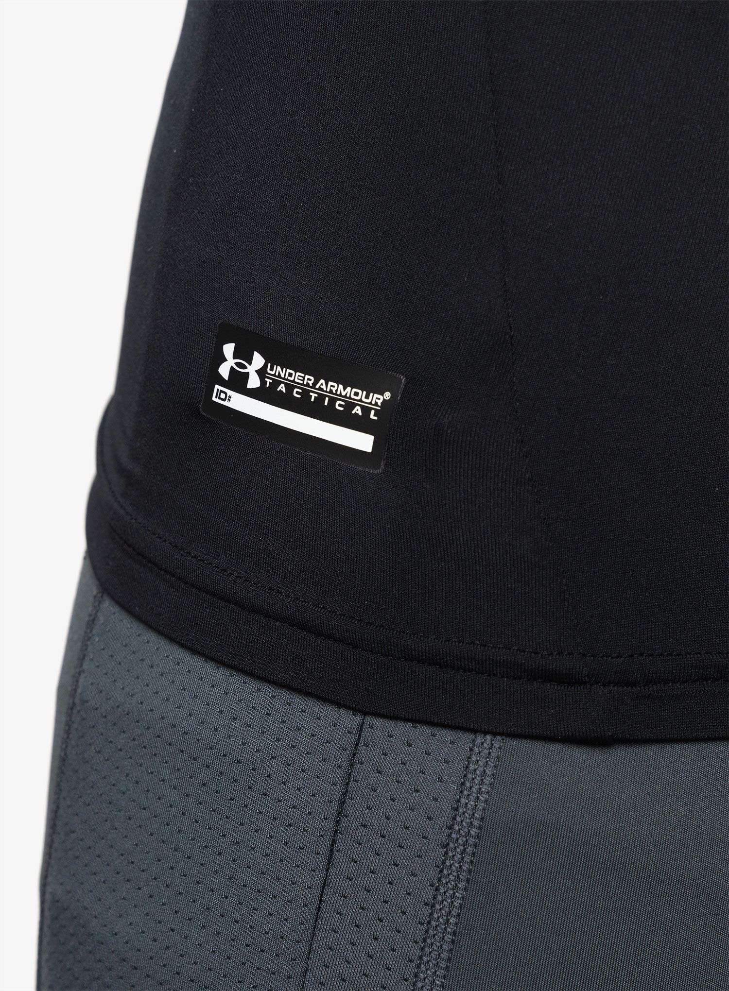 Футболка тактична Under Armour Tactical HeatGear Compression Tee - black/clear