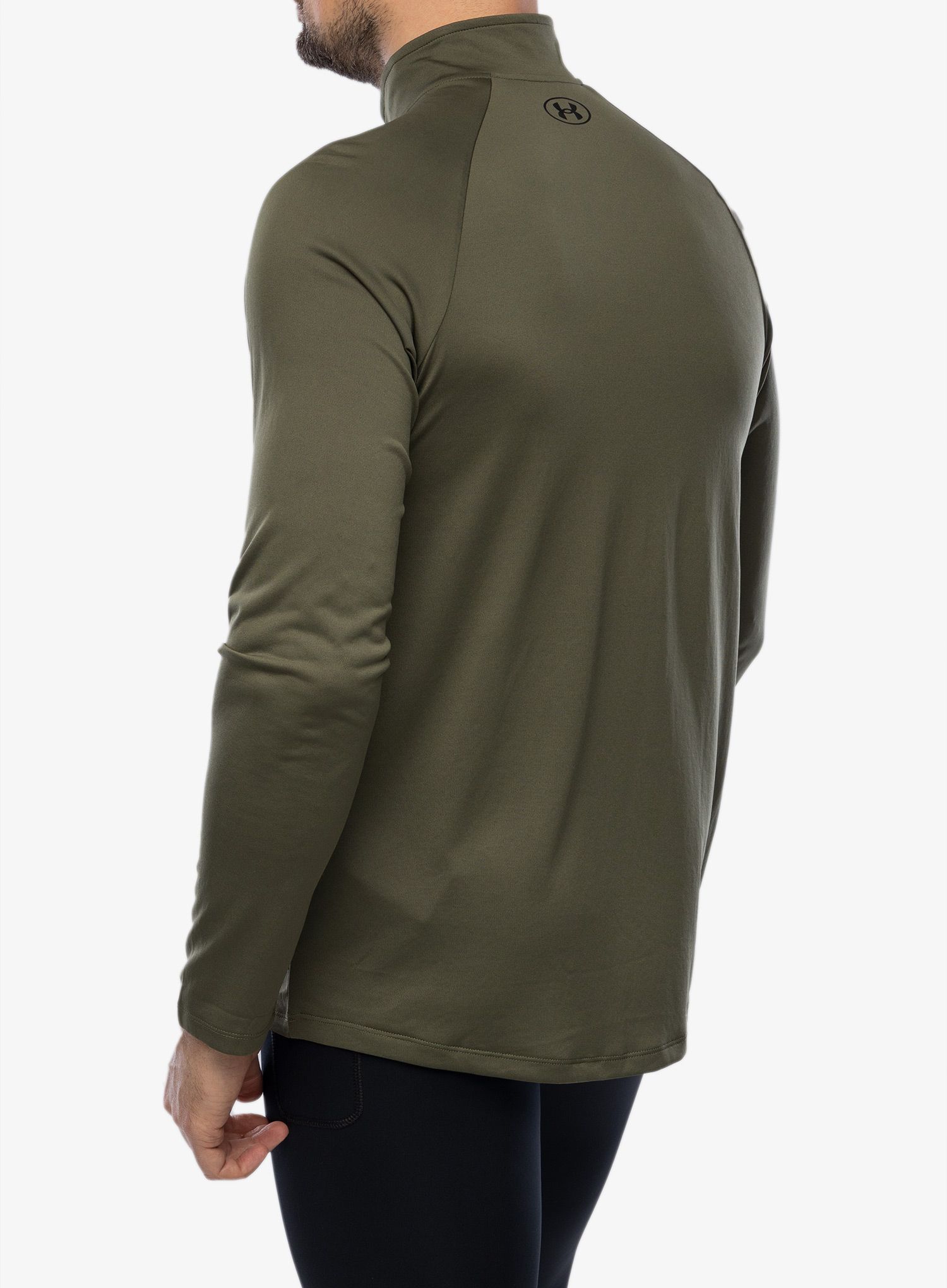 Швидковисихаюча кофта Under Armour Tech 2.0 1/2 Zip Long Sleeve - marine od green/black