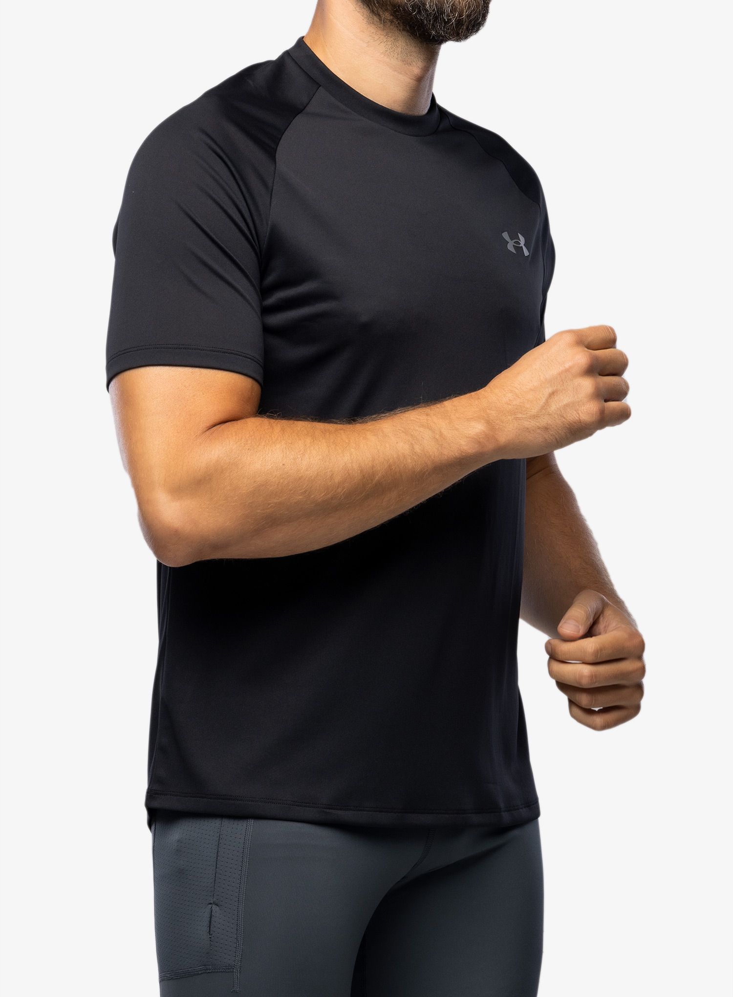 Футболка для тренувань Under Armour Tech 2.0 Short Sleeve - black/graphite