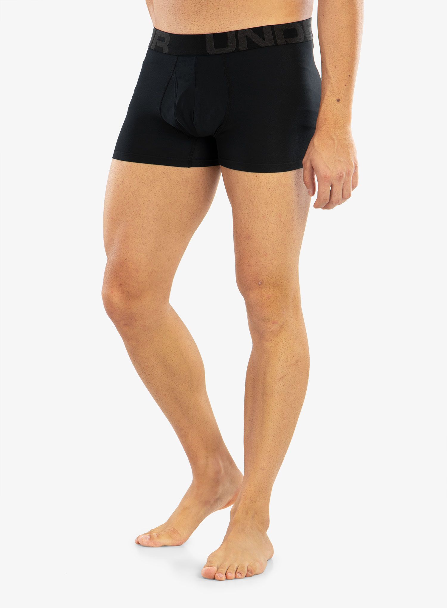 Боксери  Under Armour Tech 3in 2 Pack - black/black
