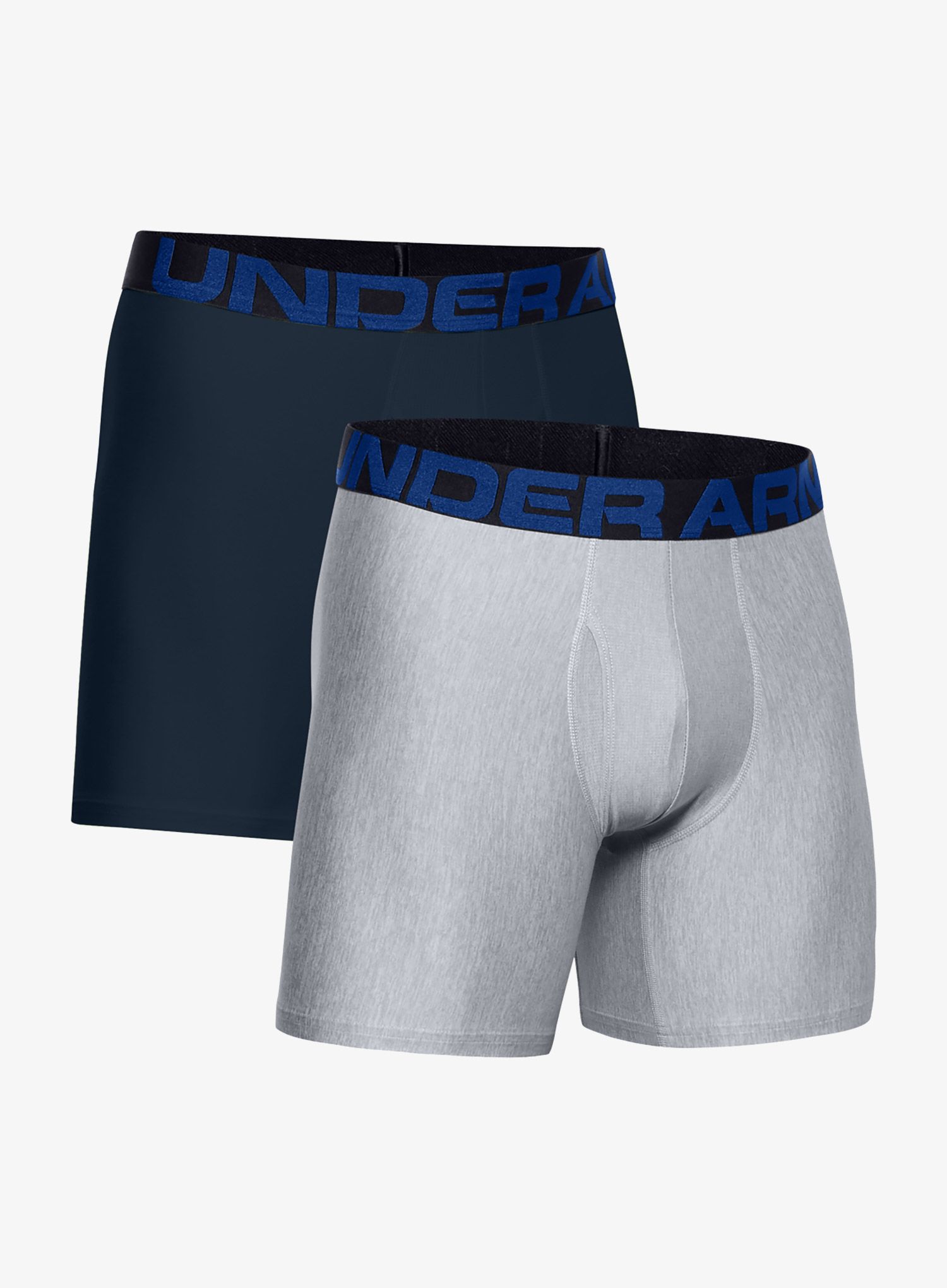 Боксери  Under Armour Tech 6in 2 Pack - academy/mod gray light heather