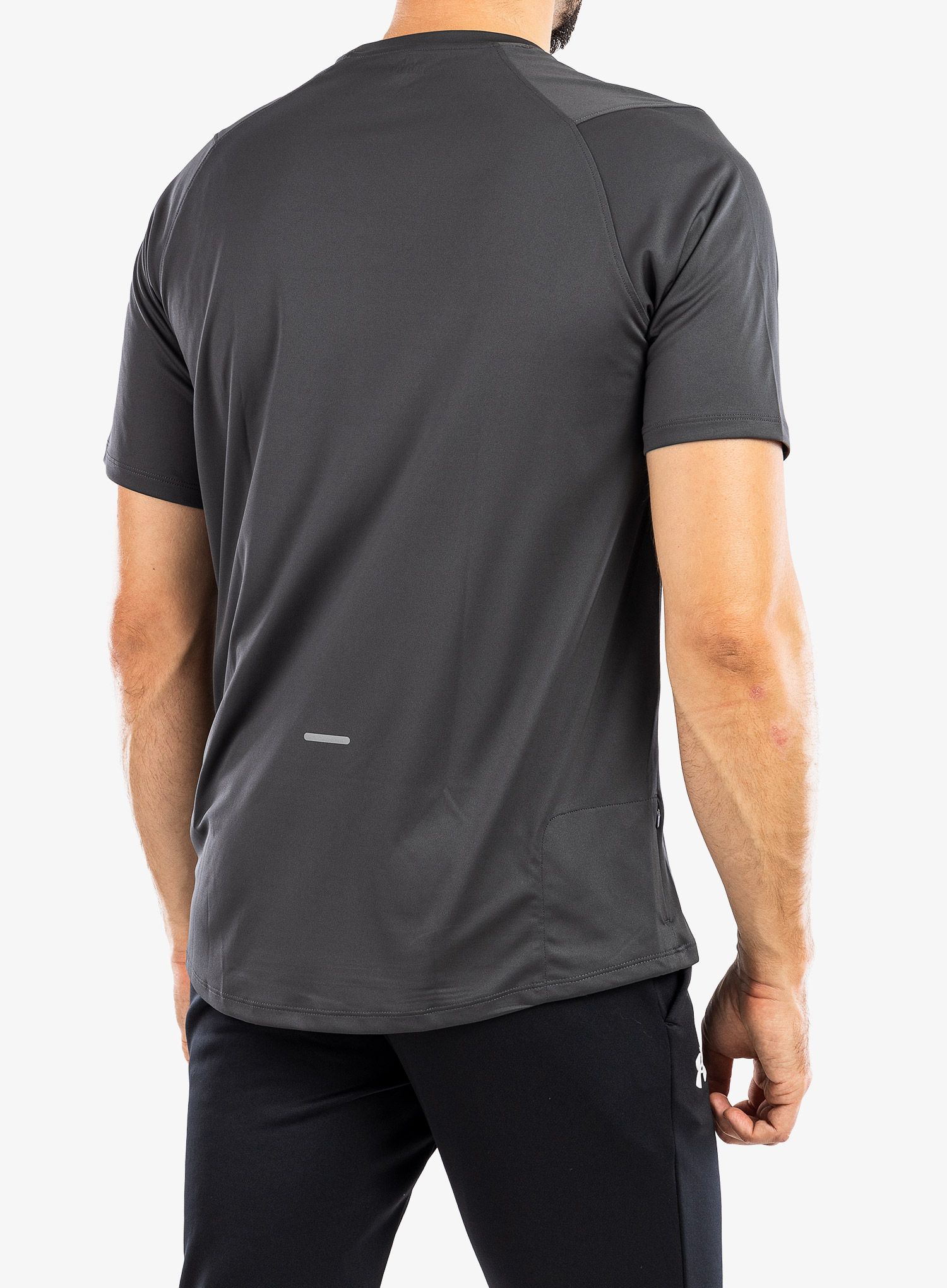 Футболка для тренувань Under Armour UA Terrain Shortsleeve - jet gray/reflective