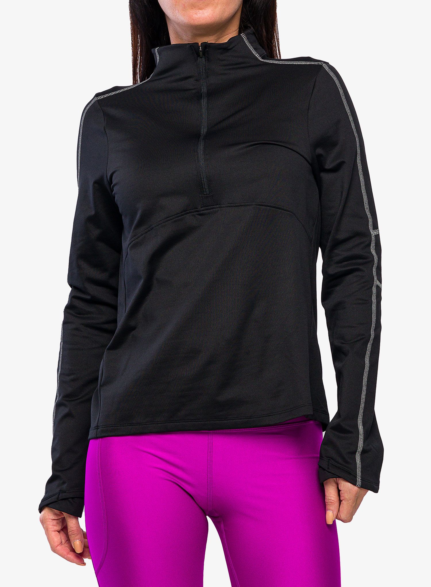 Термокофта жіноча Under Armour Train Cold Weather 1/2 Zip - black/jet gray