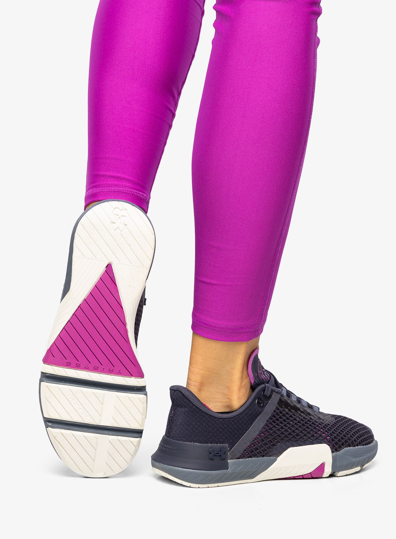 Черевики жіночі Under Armour TriBase Reign 4 - tempered steel/stobe/navy