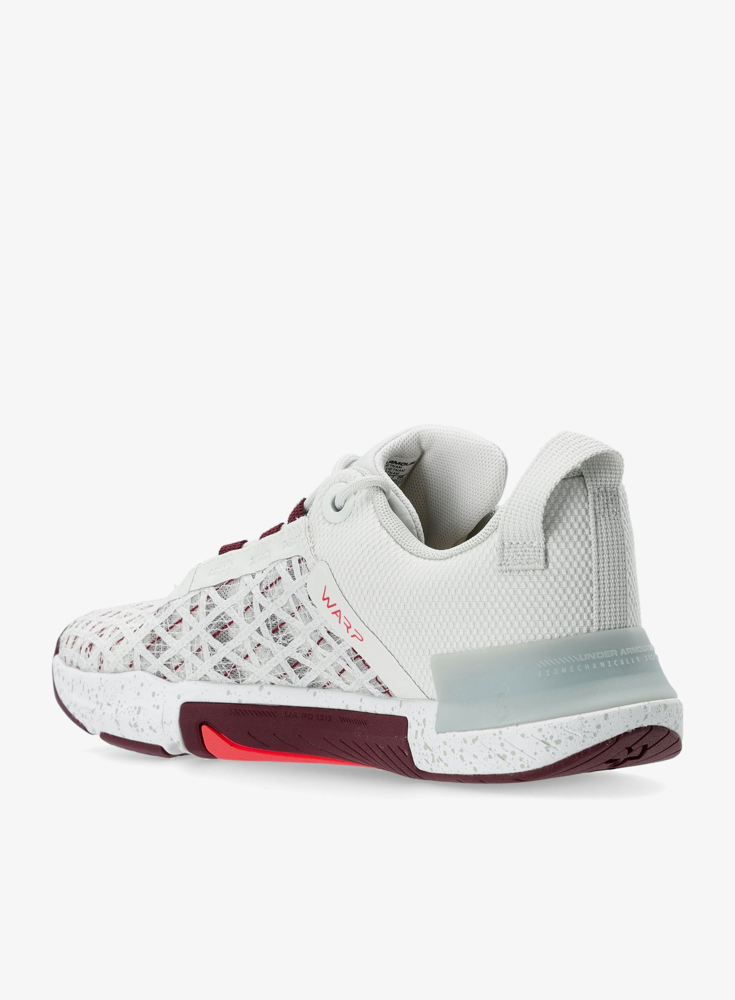 Черевики чоловічі Under Armour TriBase Reign 5 - white clay/deep red/beta