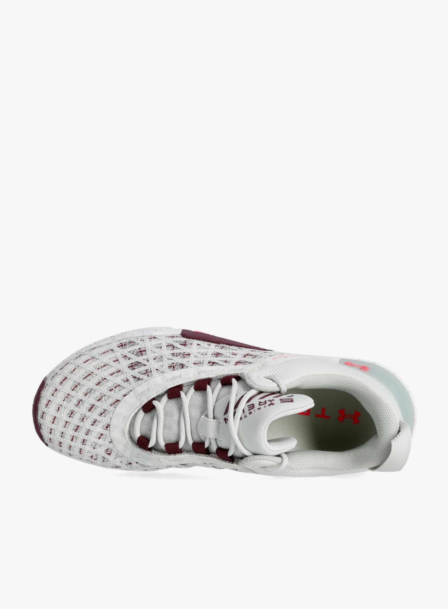 Черевики чоловічі Under Armour TriBase Reign 5 - white clay/deep red/beta
