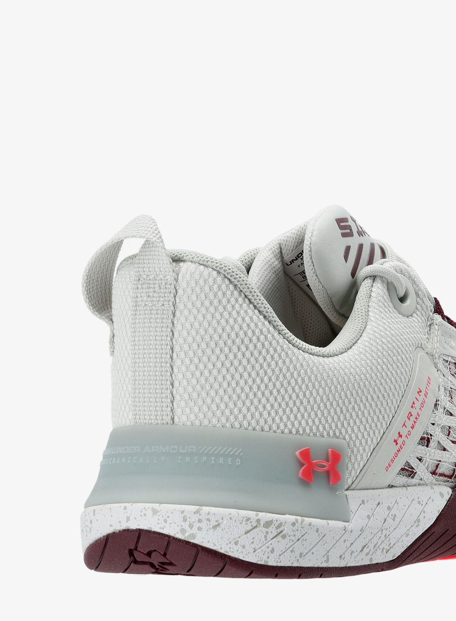 Черевики чоловічі Under Armour TriBase Reign 5 - white clay/deep red/beta