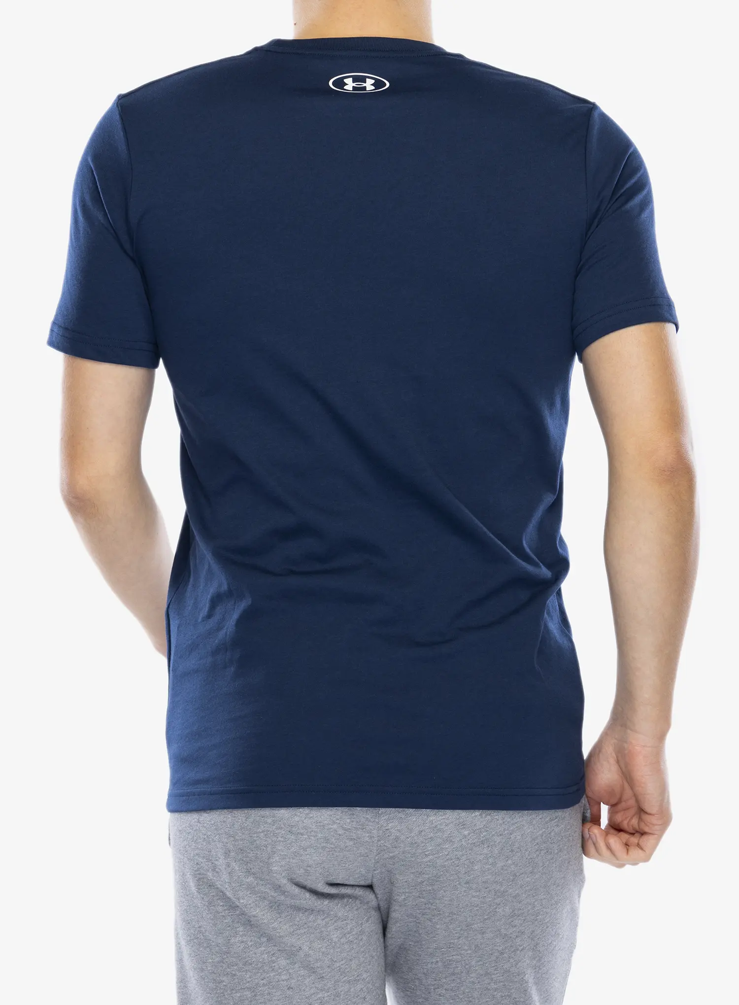 Футболка з принтом Under Armour UA Logo Short Sleeve - academy/white