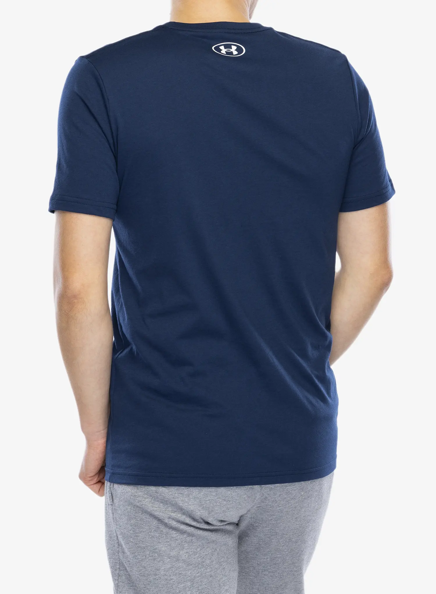 Футболка з принтом Under Armour UA Logo Short Sleeve - academy/white