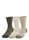 Шкарпетки Under Armour UA Performance Tech 3-Pack Crew - city khaki/ivory dune/taupe