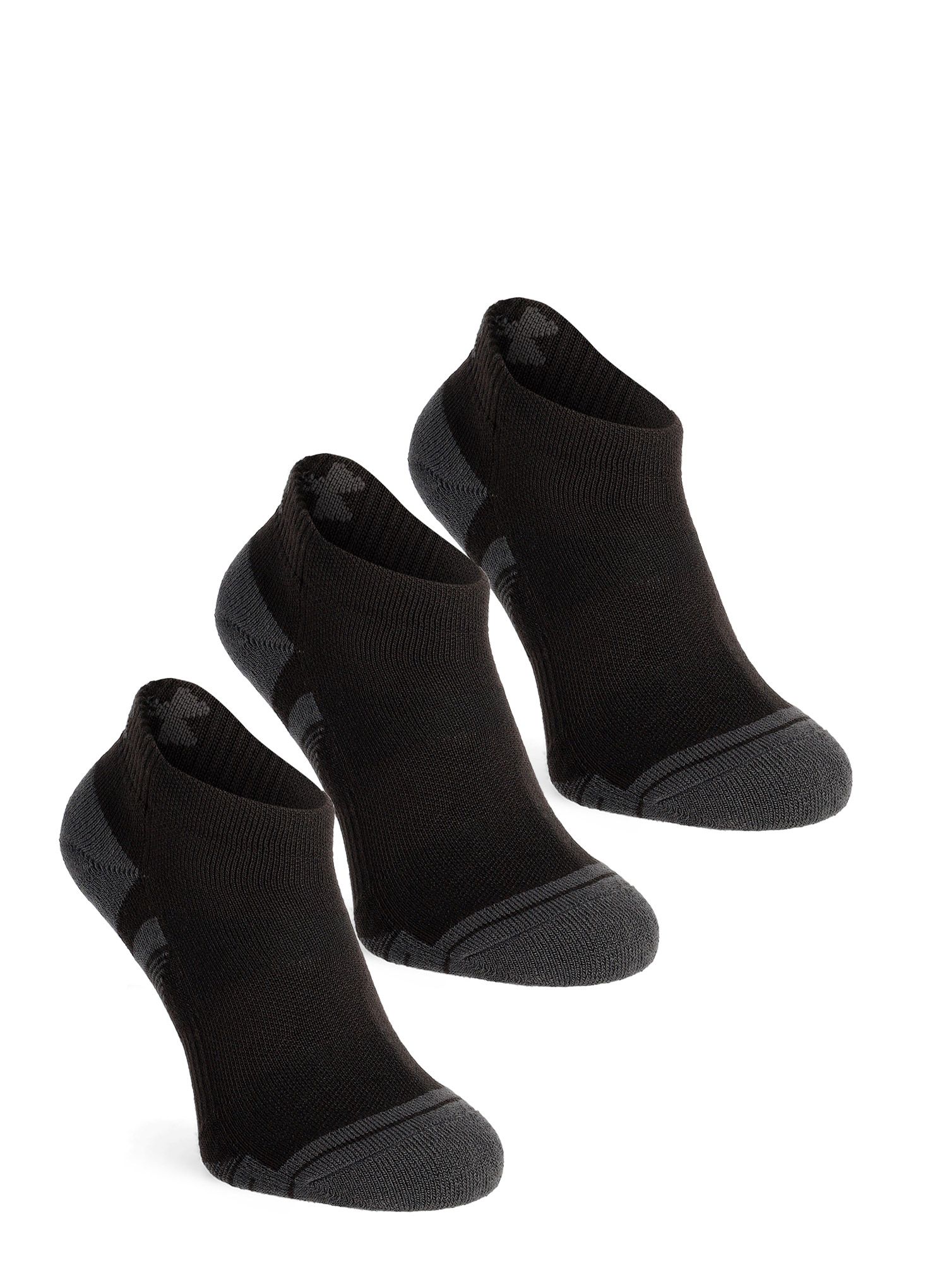 Шкарпетки Under Armour UA Performance Tech 3-Pack Low Cut - black/black/jet gray