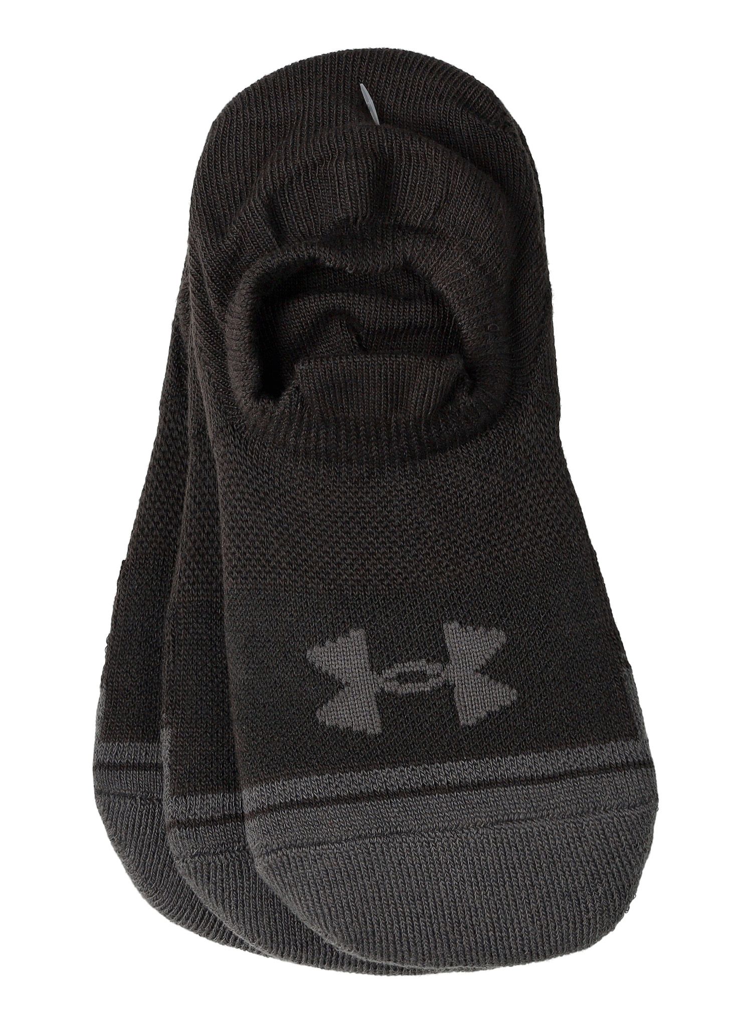 Шкарпетки Under Armour UA Performance Tech 3-Pack Ultra Low Tab - black/black/jet gray