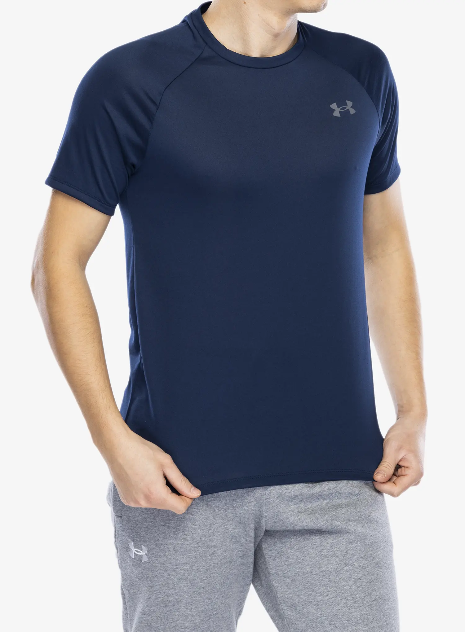 Футболка для тренувань Under Armour UA Tech 2.0 Short Sleeve - academy/graphite