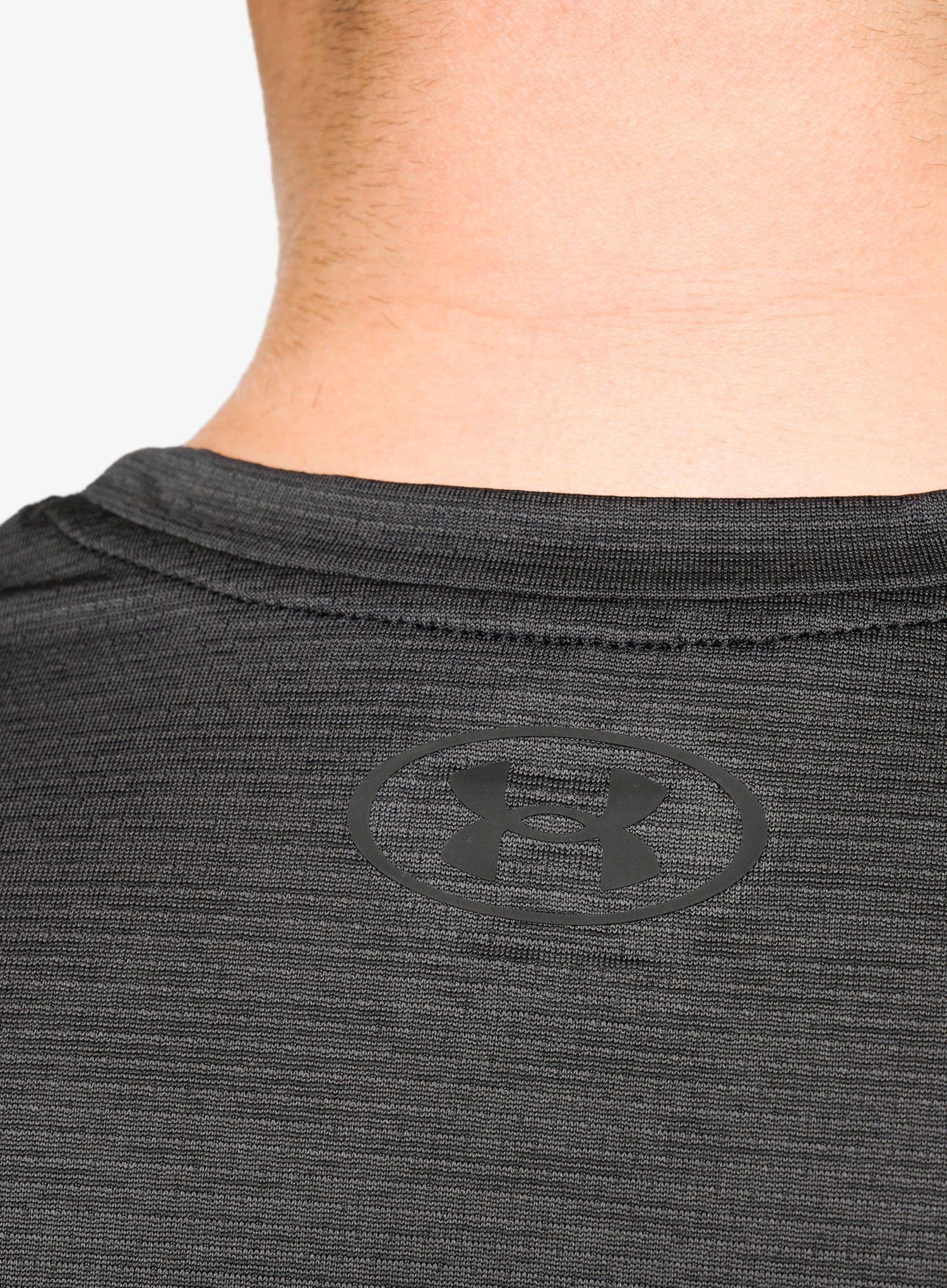 Футболка для тренувань Under Armour Tech Vent SS - black/black