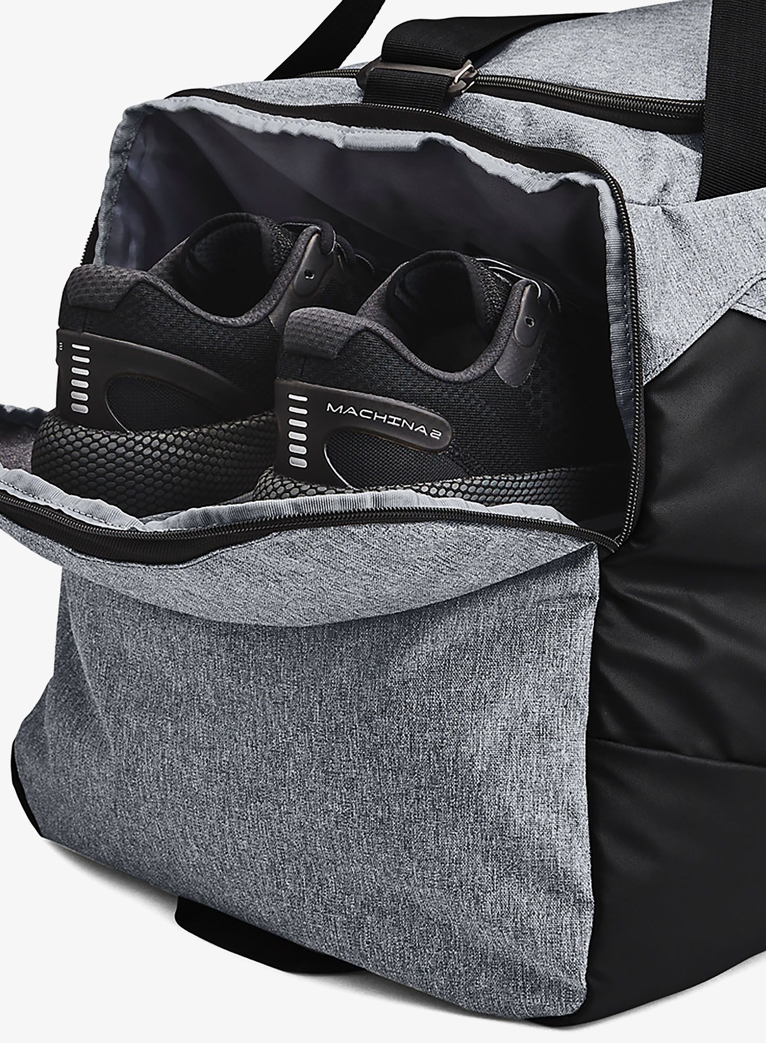 Сумка Under Armour UA Undeniable 5.0 Duffle LG - pitch gray medium hthr/black