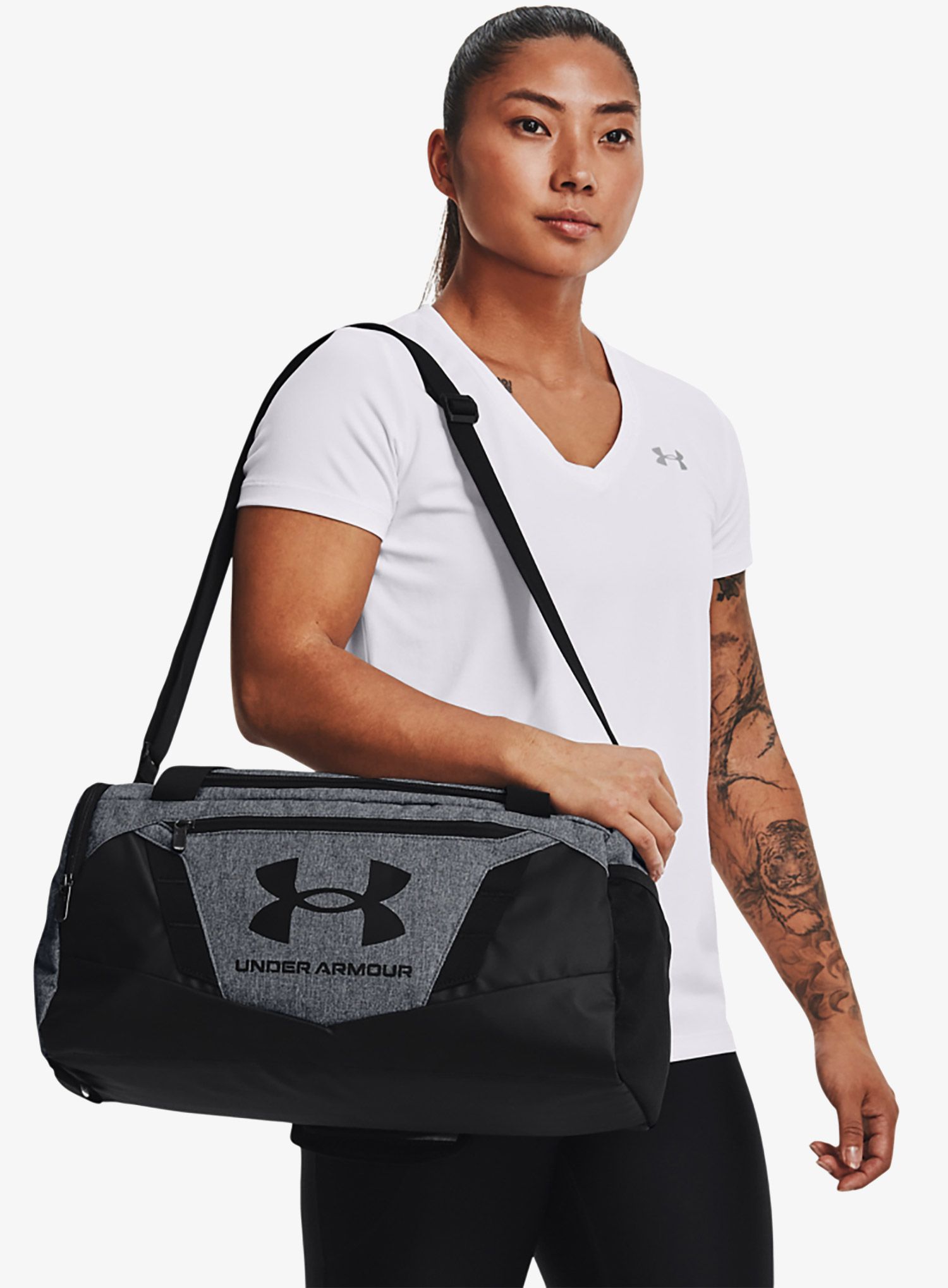 Сумка Under Armour UA Undeniable 5.0 Duffle XS - pitch gray medium htr/black