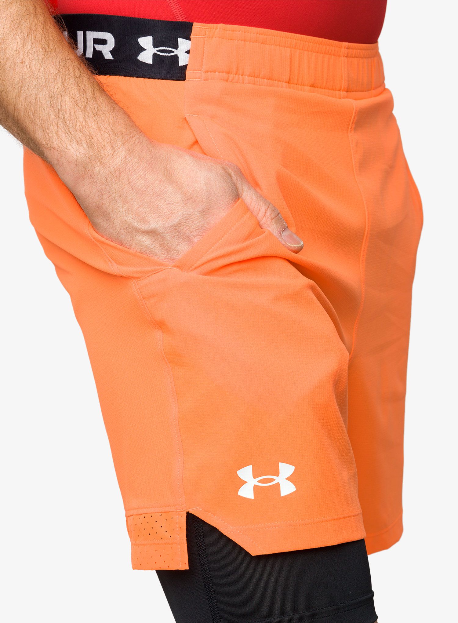 Шорти Under Armour UA Vanish Woven 2in1 Sts - orange blast/black/white