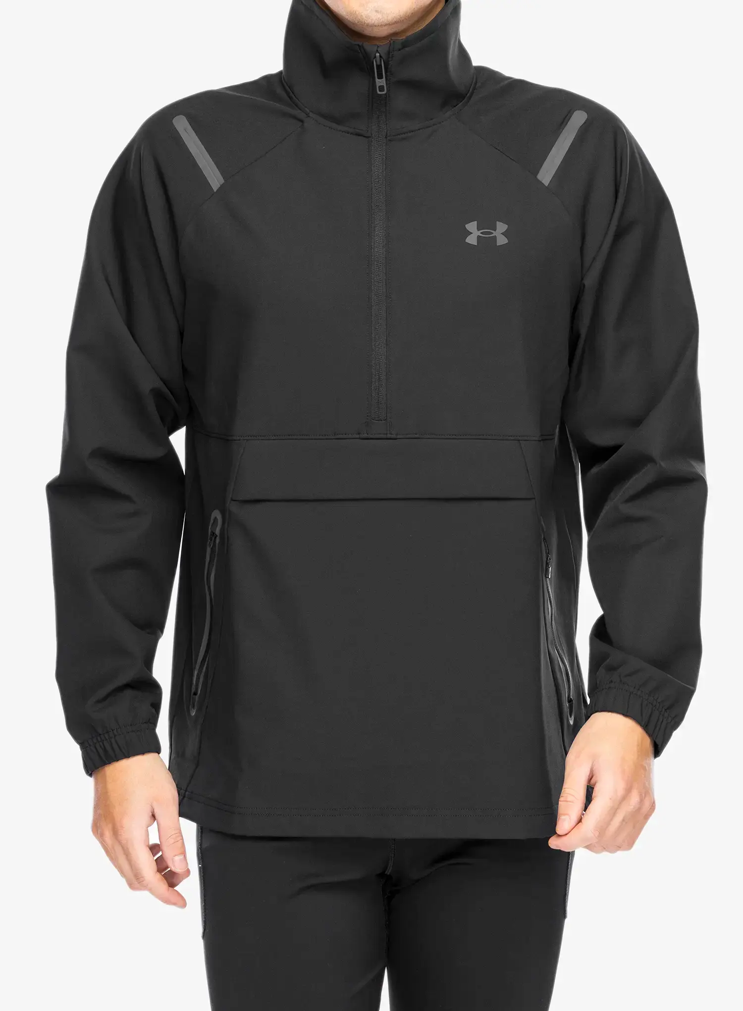 Куртка Under Armour Unstoppable Left Chest Anorak - black/black