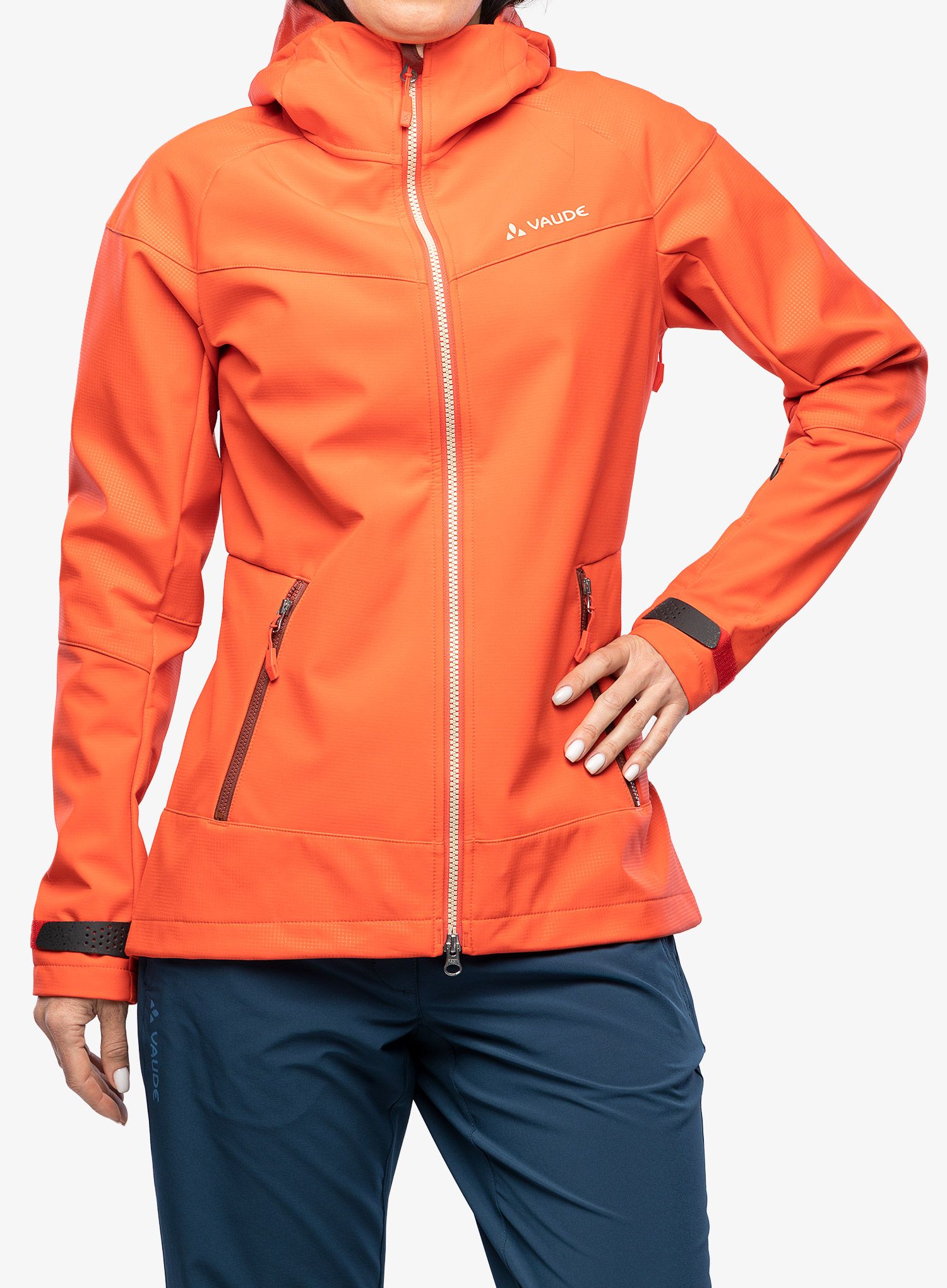 Куртка жіноча Vaude All Year Elope Softshell Jacket - flame