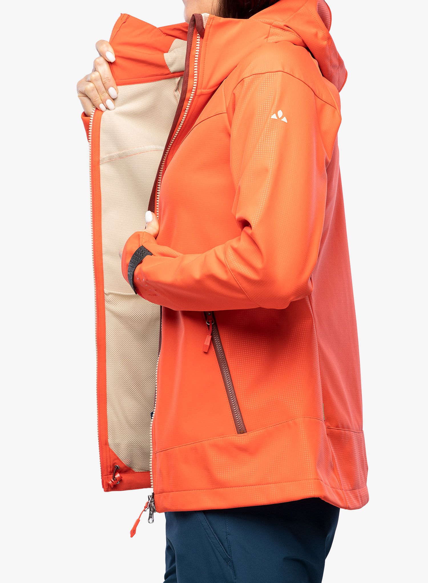 Куртка жіноча Vaude All Year Elope Softshell Jacket - flame