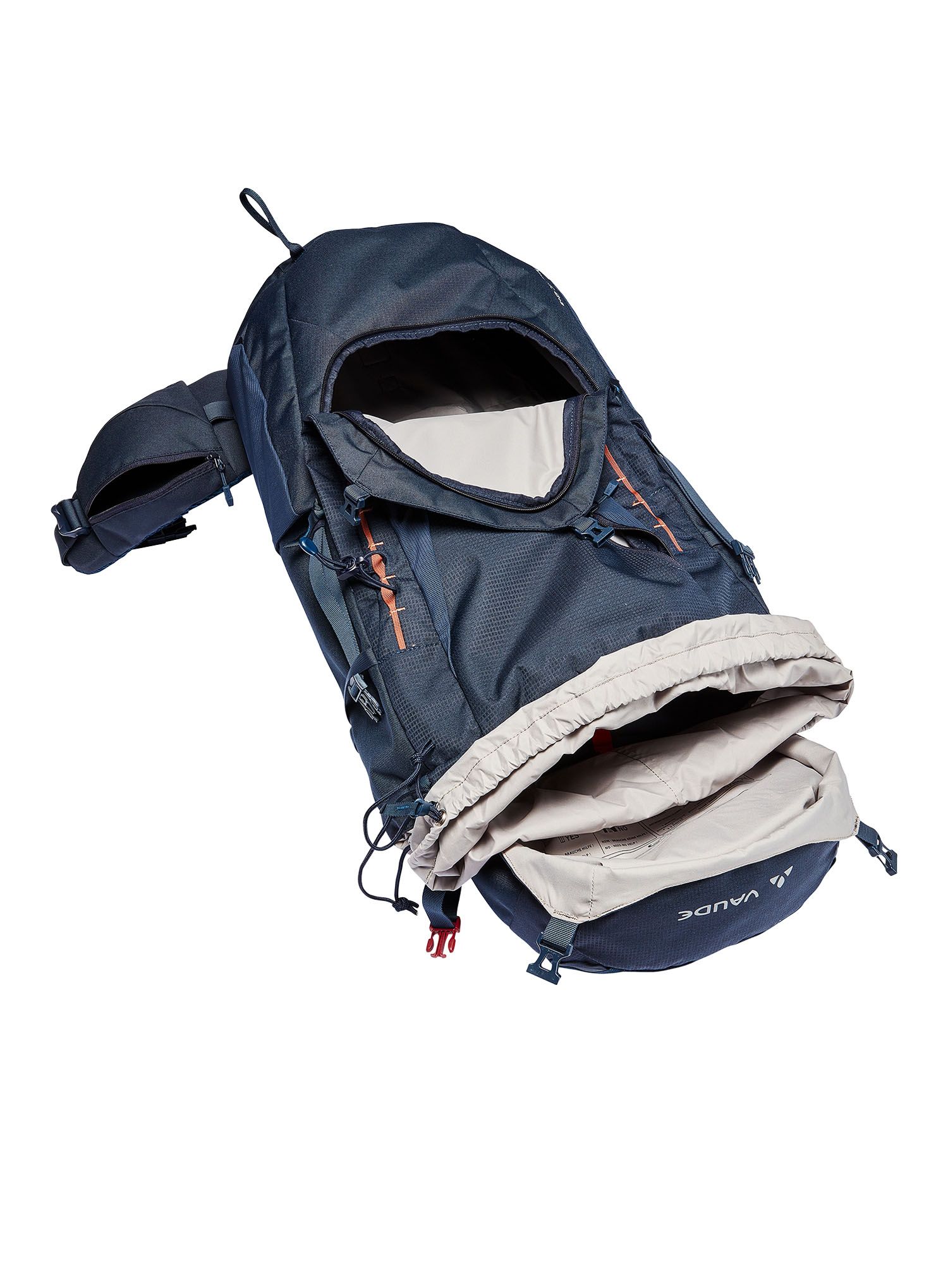 Рюкзак гірський Vaude Asymmetric 42+8 - eclipse