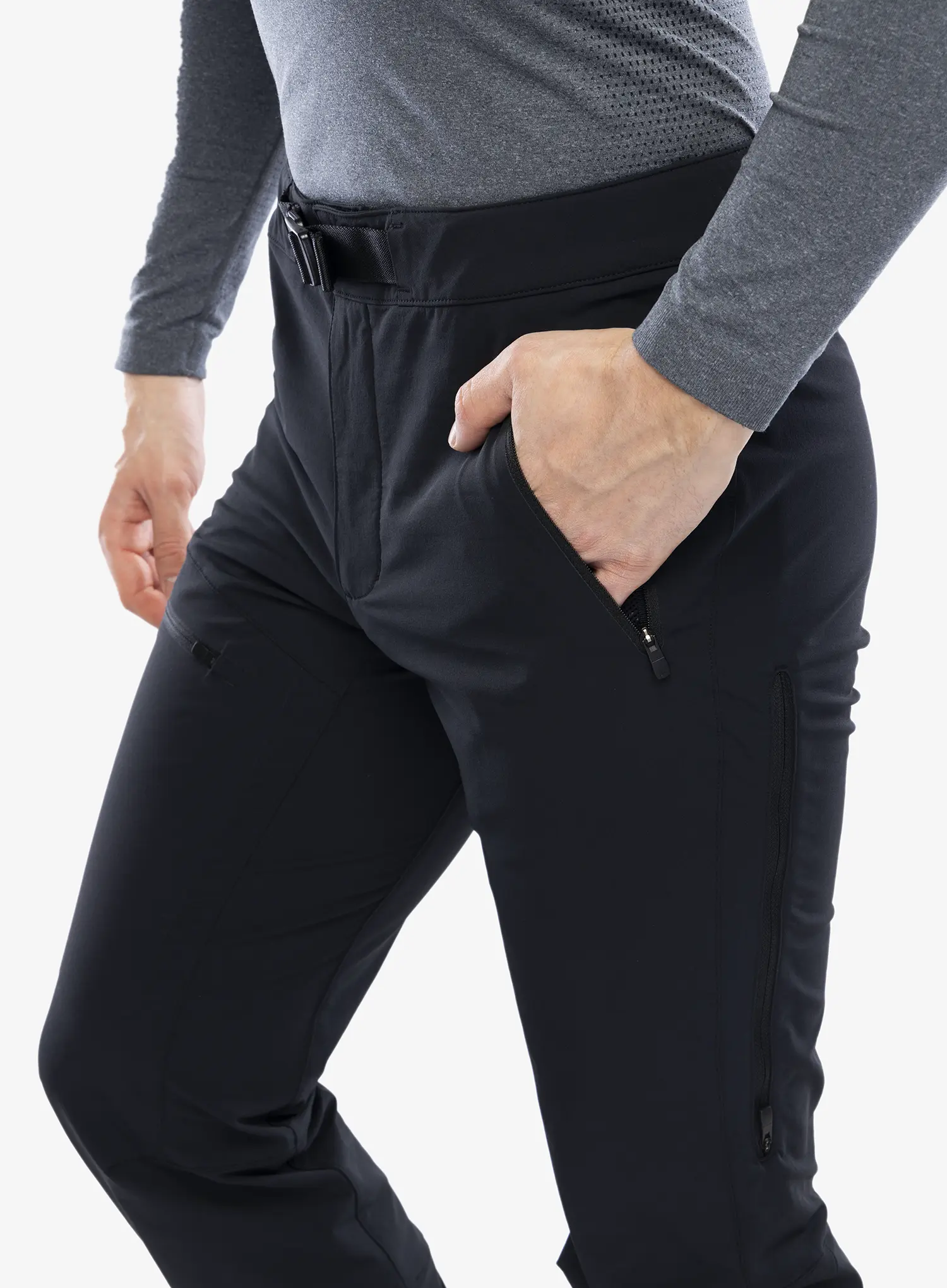 Штани softshell Vaude Badile Pants II - black uni