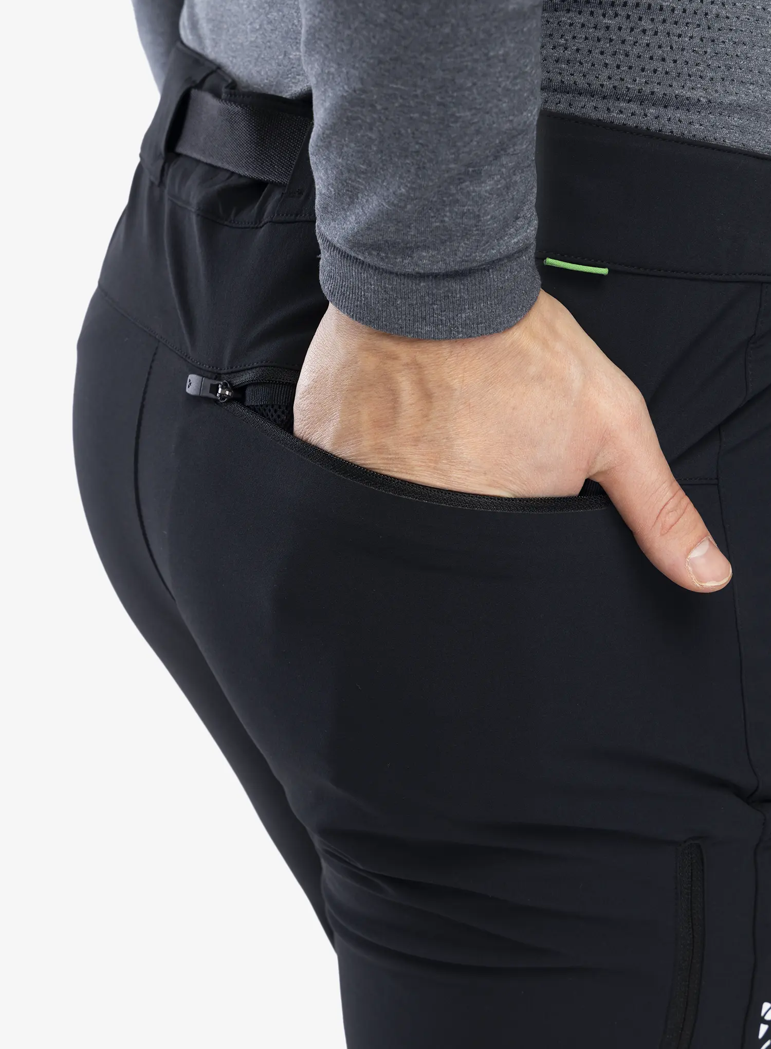 Штани softshell Vaude Badile Pants II - black uni