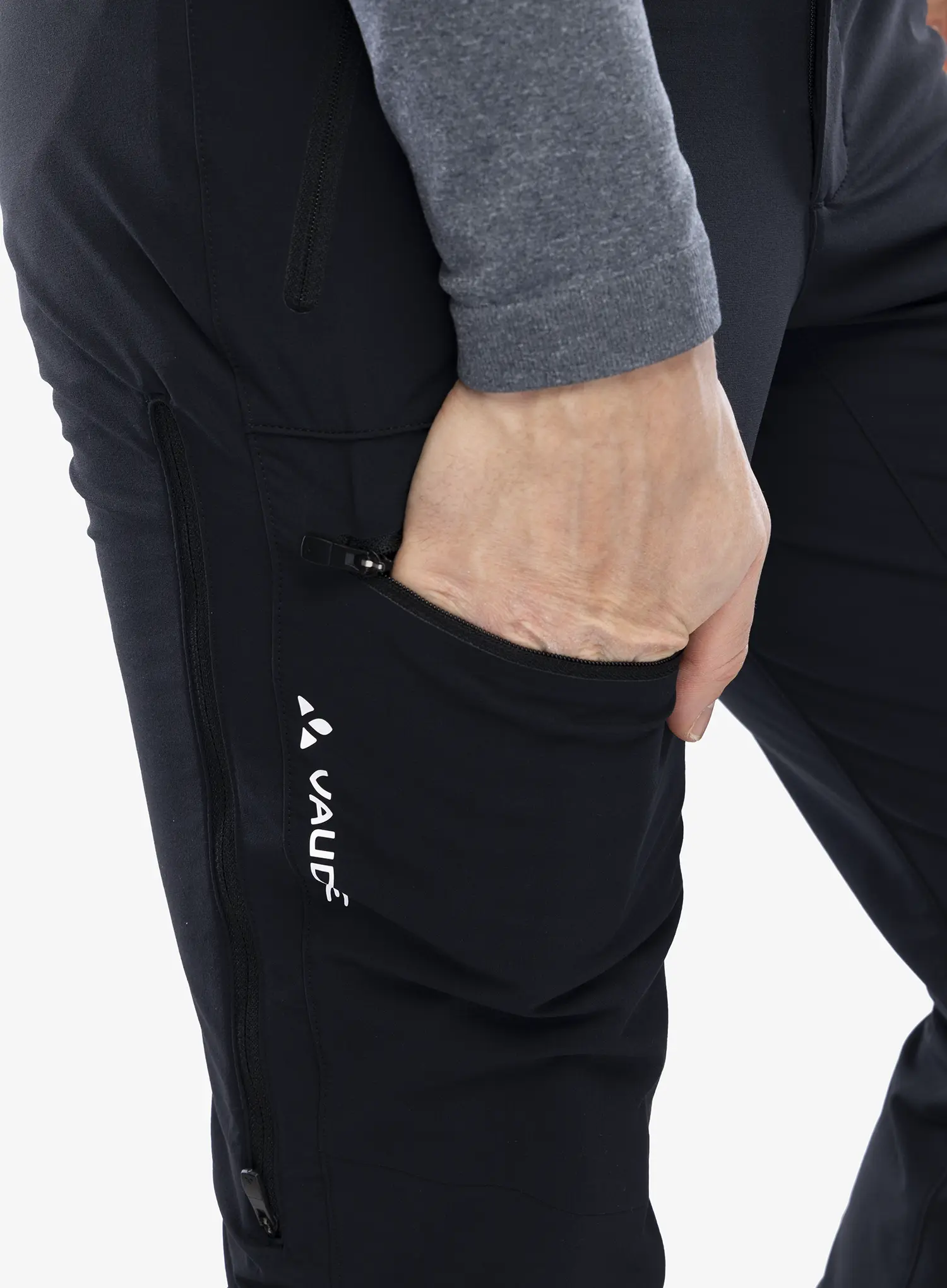 Штани softshell Vaude Badile Pants II - black uni