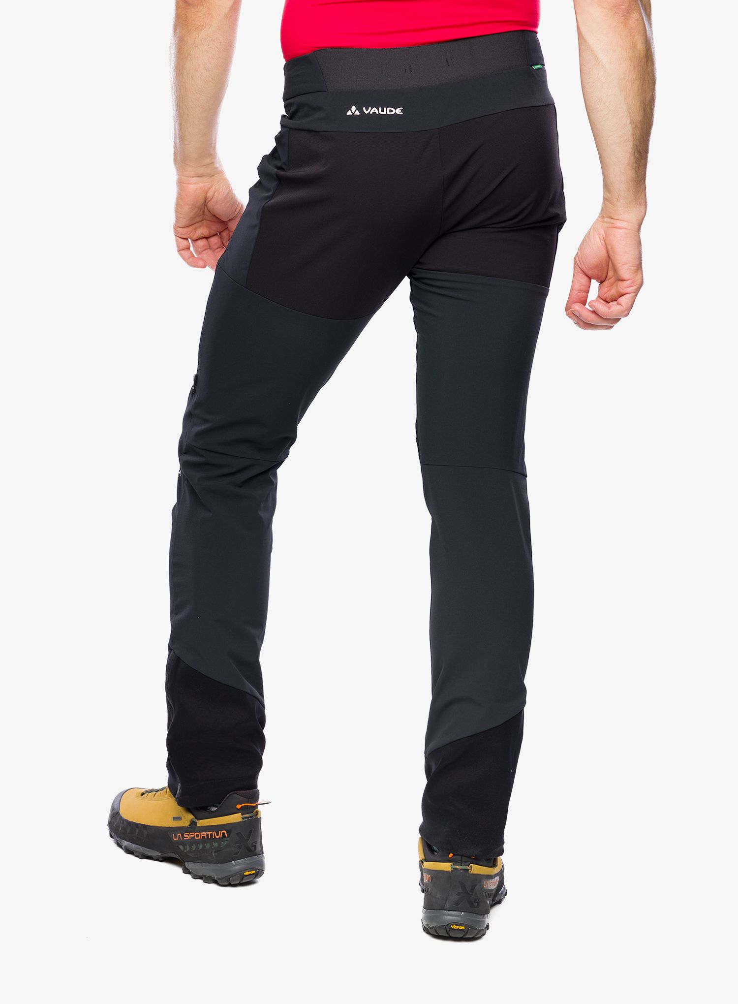 Штани softshell Vaude Croz Pants II - black
