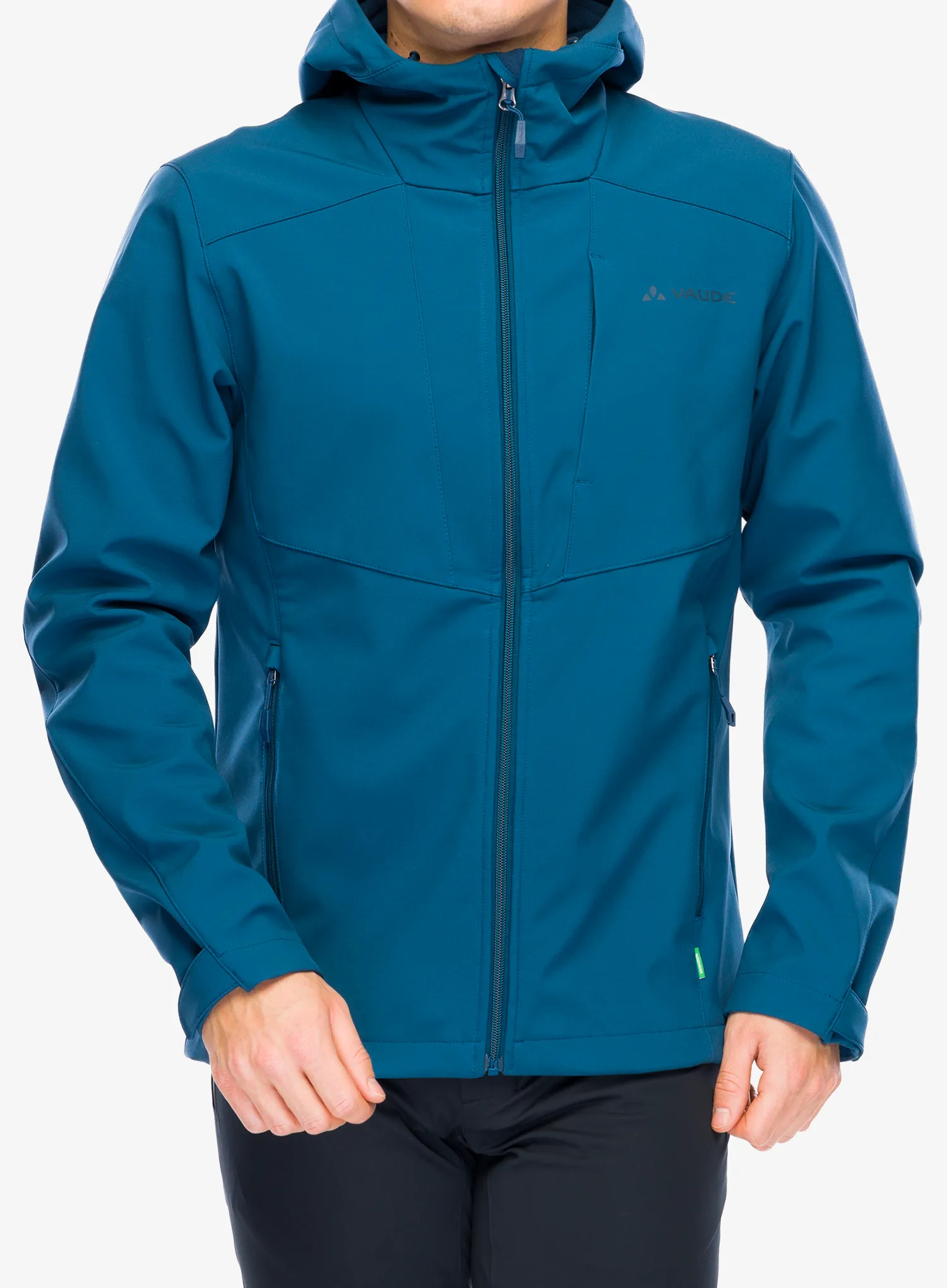 Куртка softshell Vaude Cyclone Hooded Jacket - baltic sea
