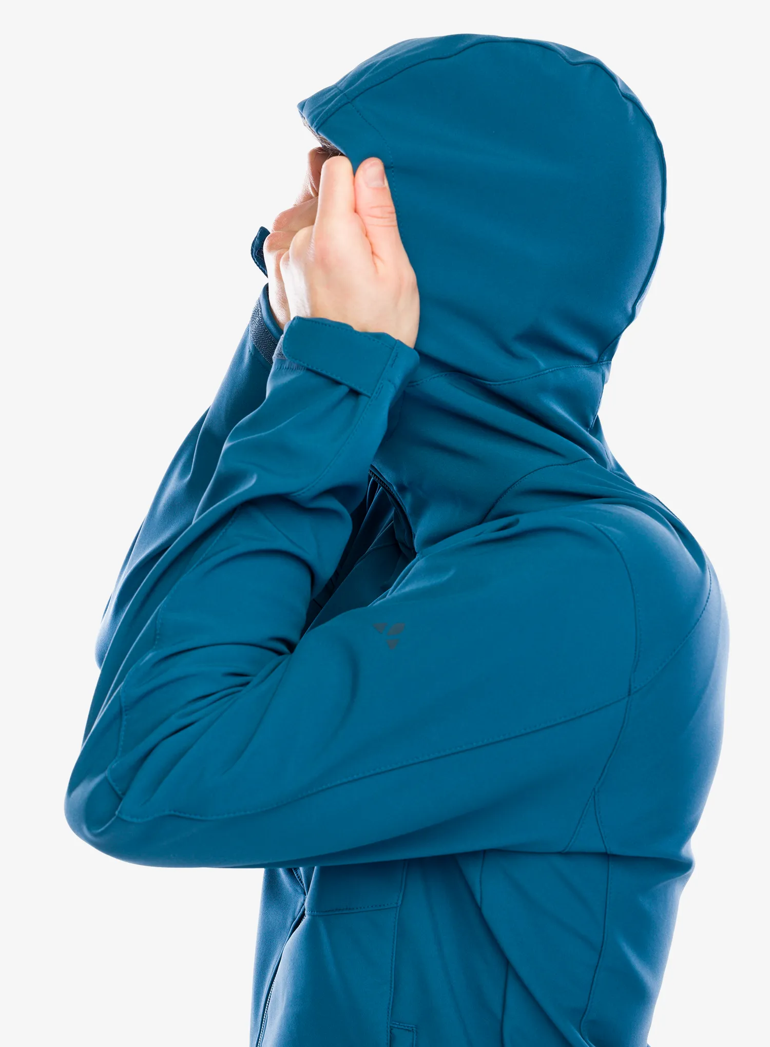 Куртка softshell Vaude Cyclone Hooded Jacket - baltic sea