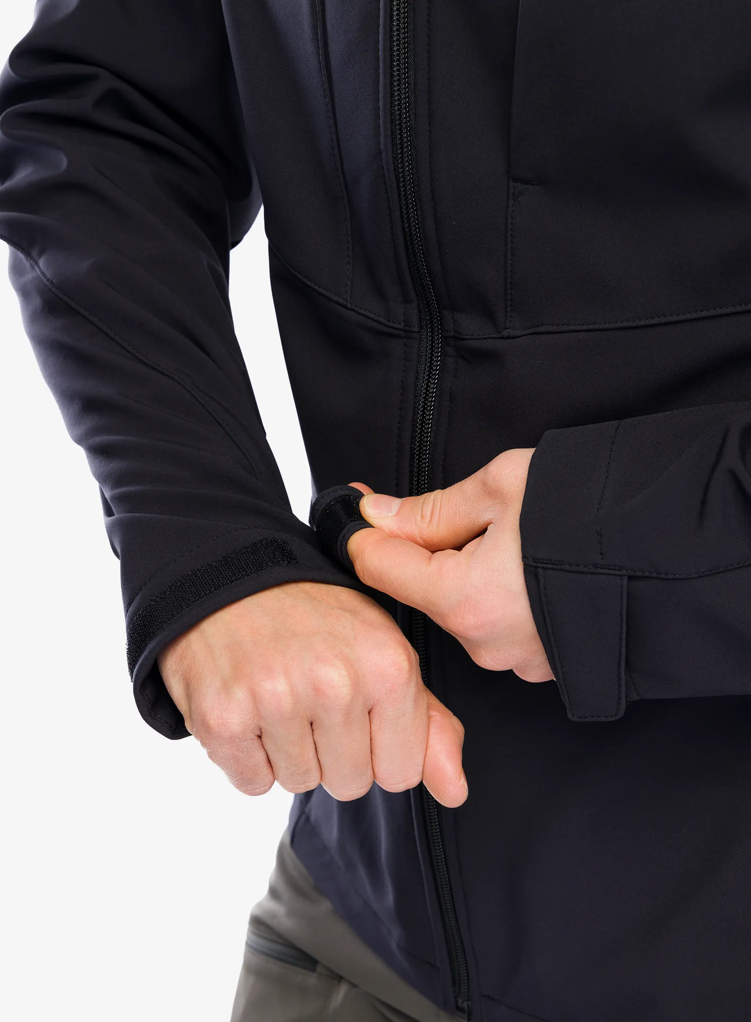 Куртка softshell Vaude Cyclone Hooded Jacket - black