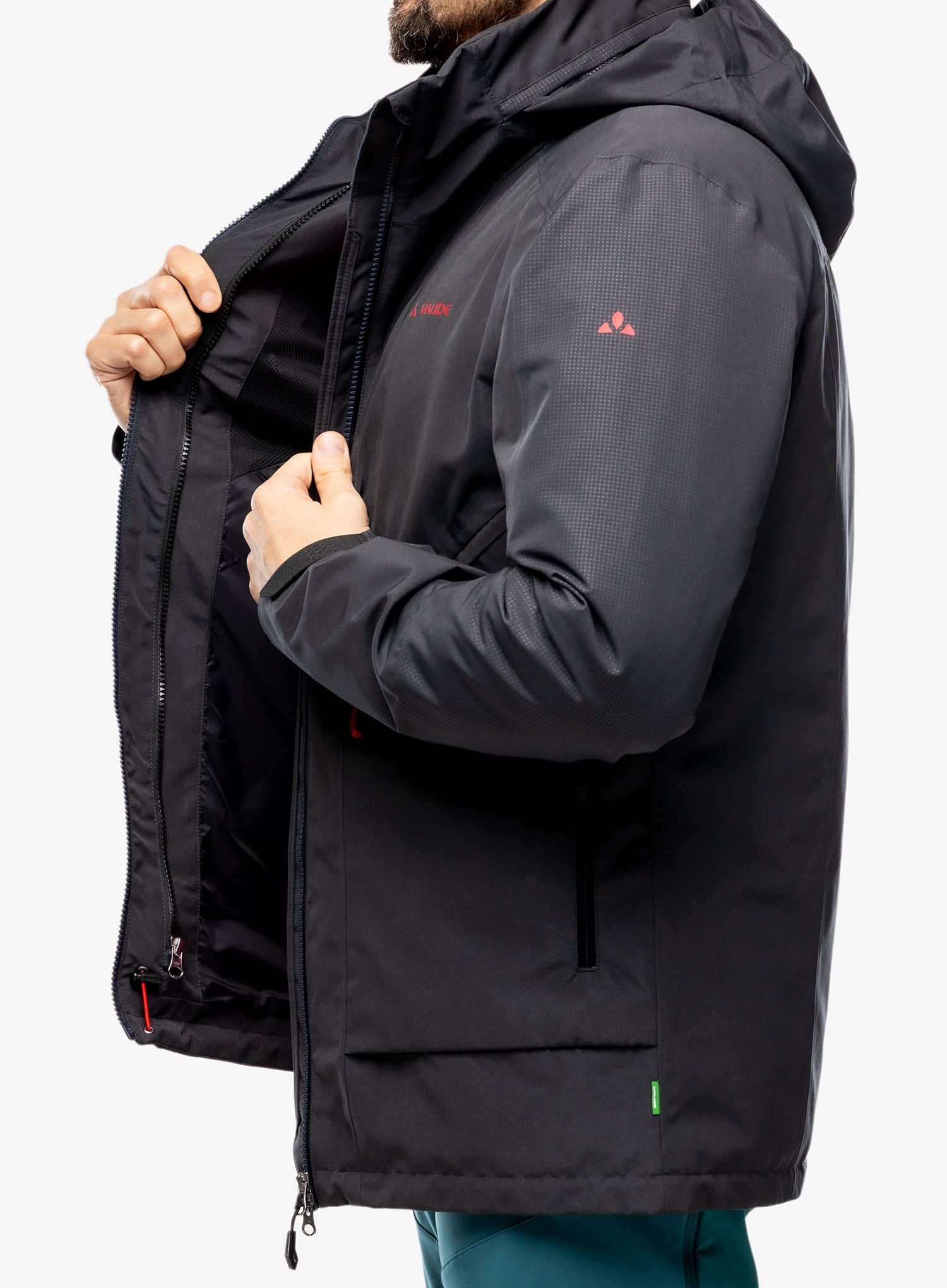 Куртка 3в1 Vaude Elope 3in1 Jacket - blck