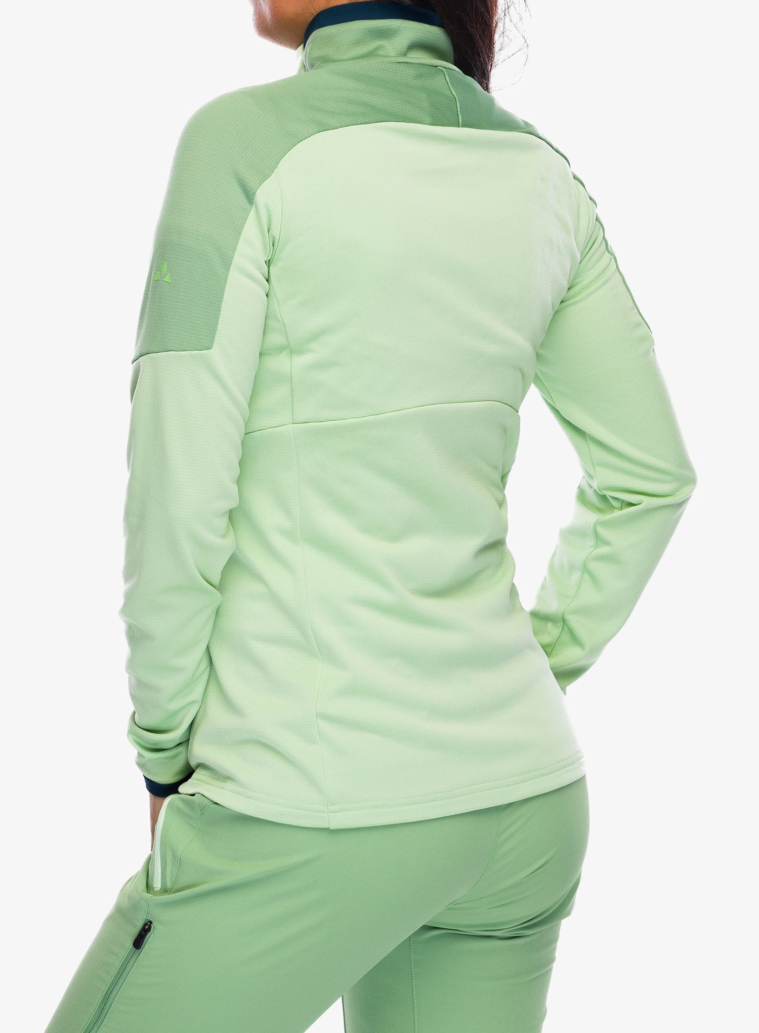 Кофта флісова жіноча Vaude Elope Fleece Jacket II - aloe vera