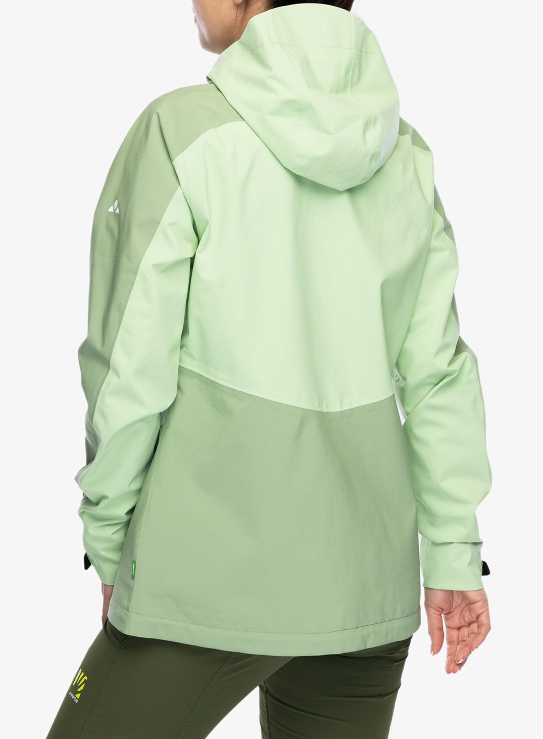 Куртка дощовик жіноча Vaude Elope Jacket II - aloe vera