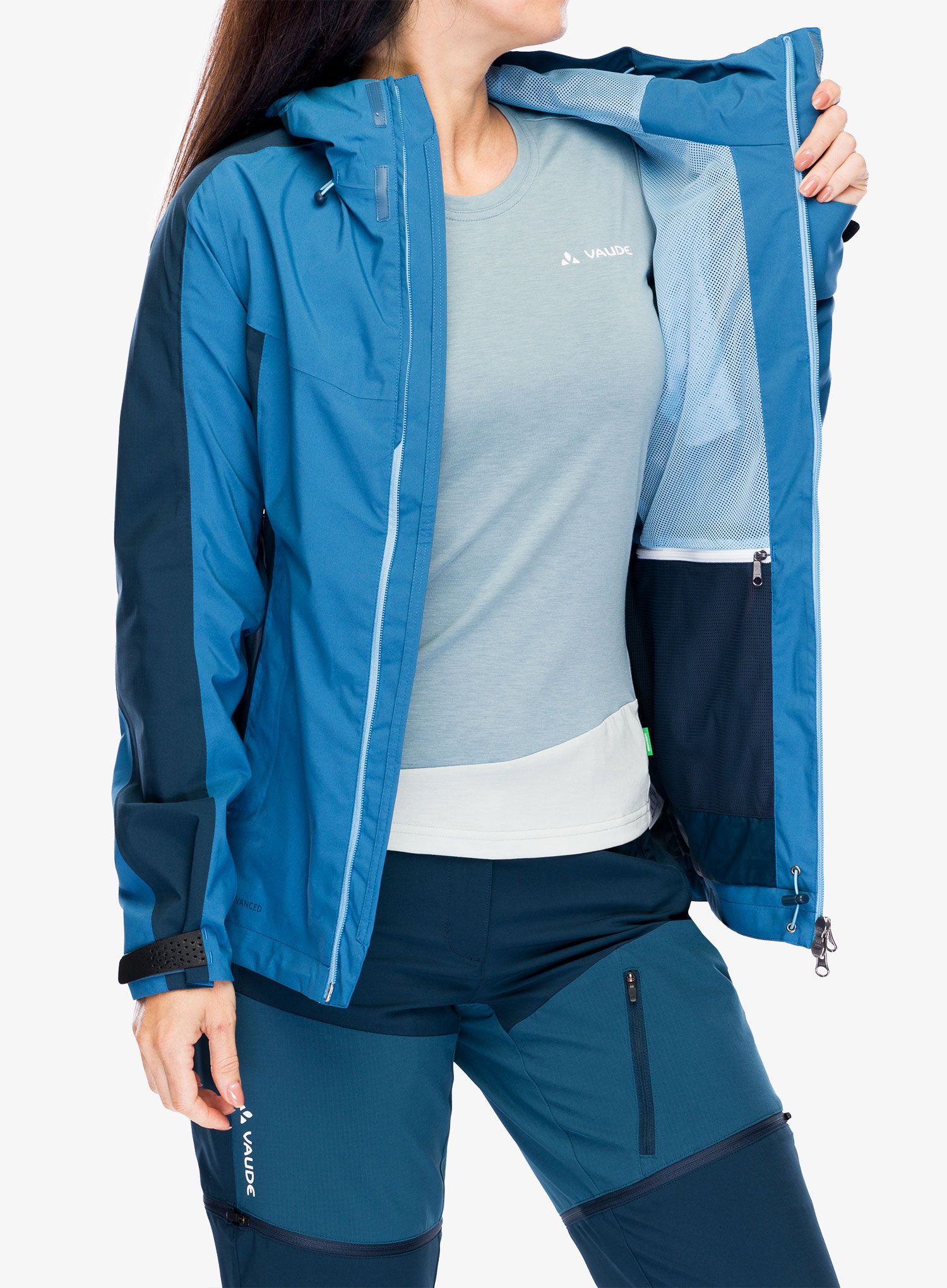 Куртка дощовик жіноча Vaude Elope Jacket II - ultramarine