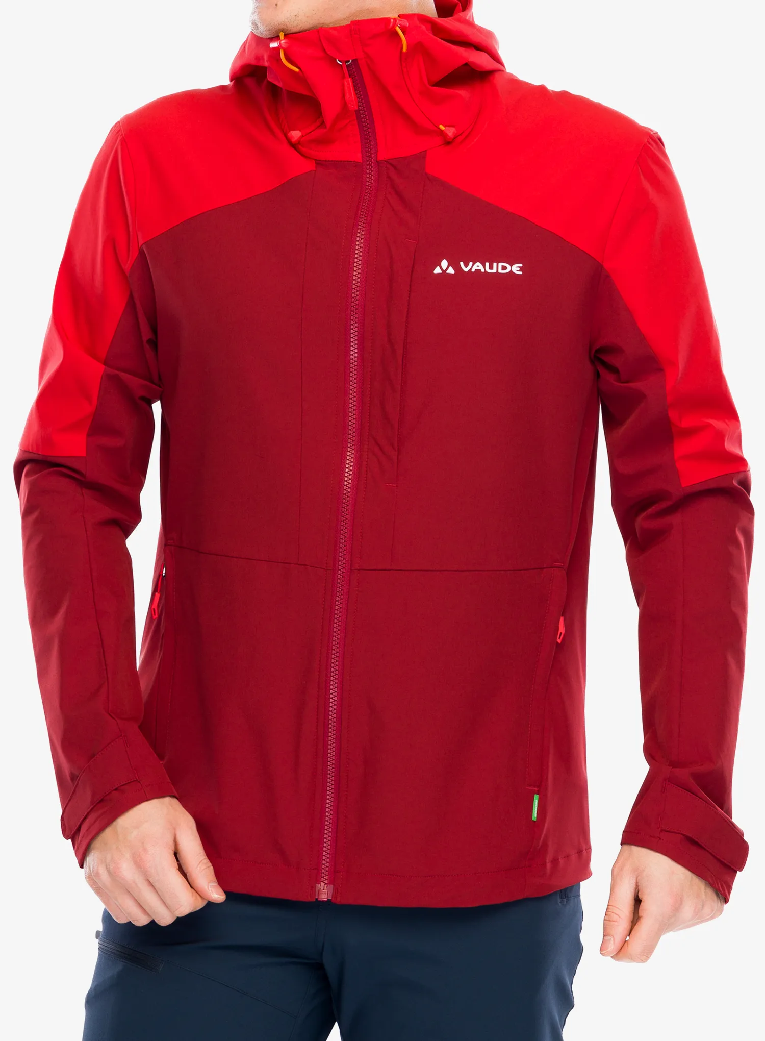 Куртка softshell Vaude Elope Wind Jacket - carmine