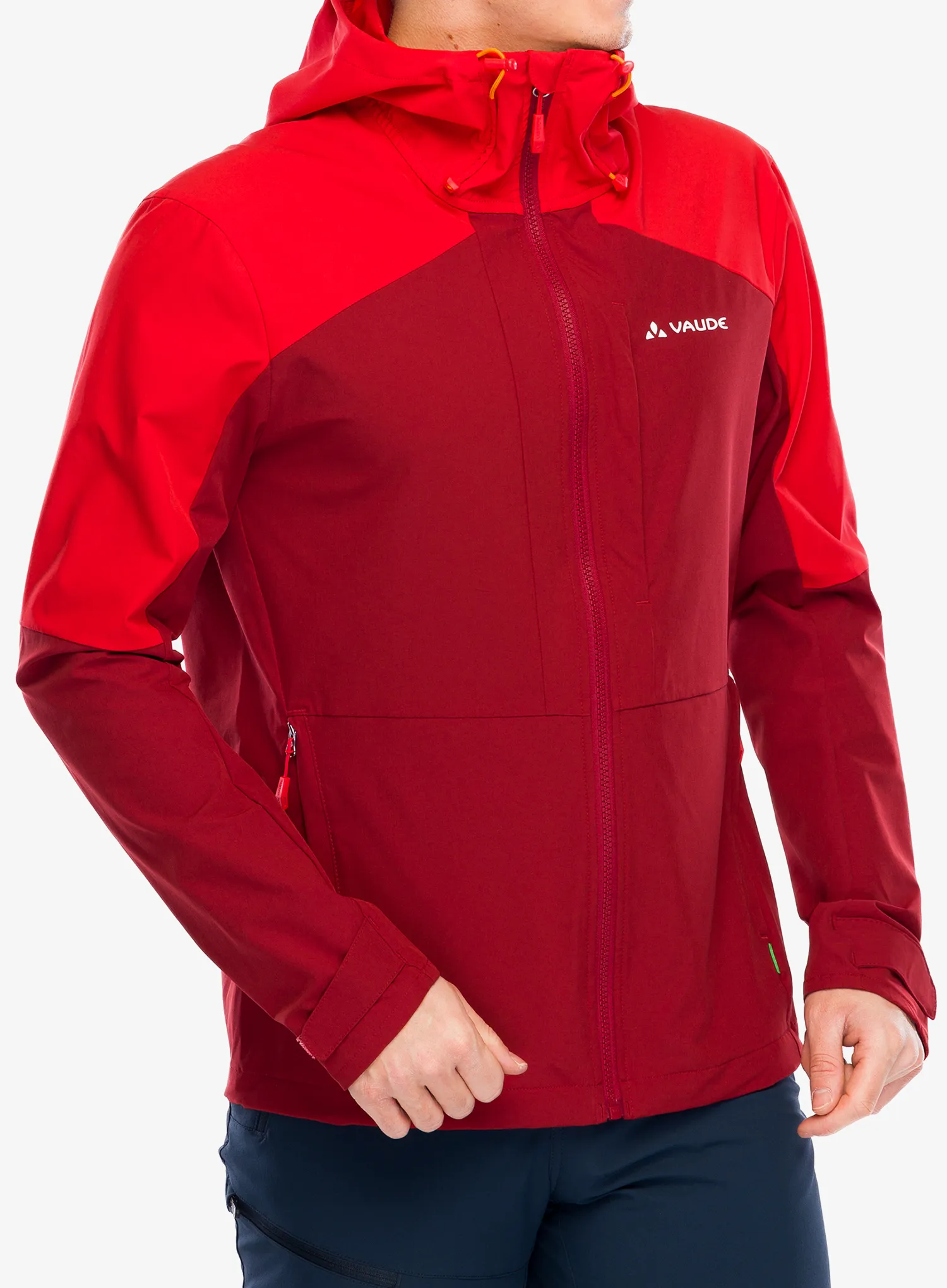 Куртка softshell Vaude Elope Wind Jacket - carmine