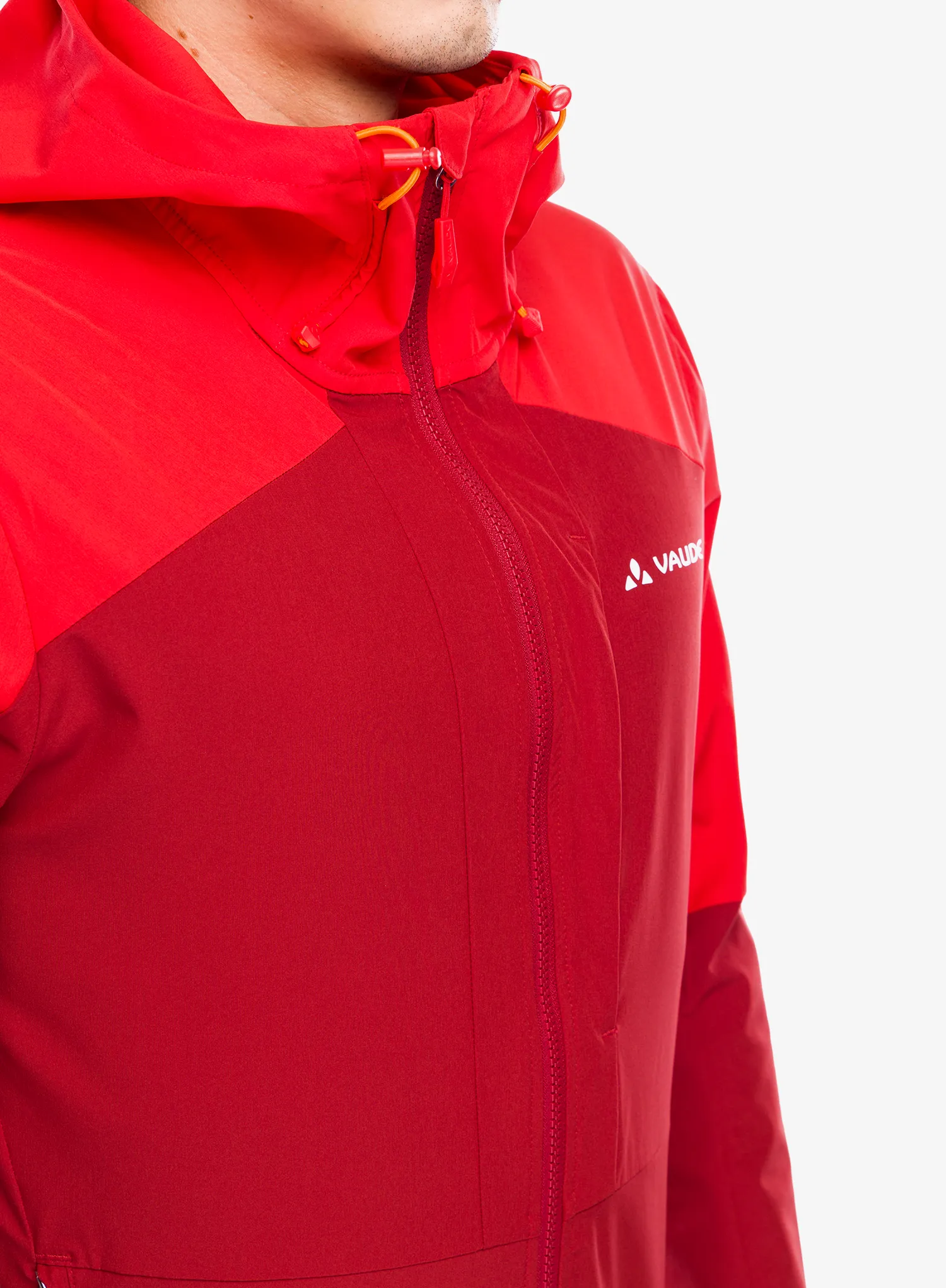 Куртка softshell Vaude Elope Wind Jacket - carmine