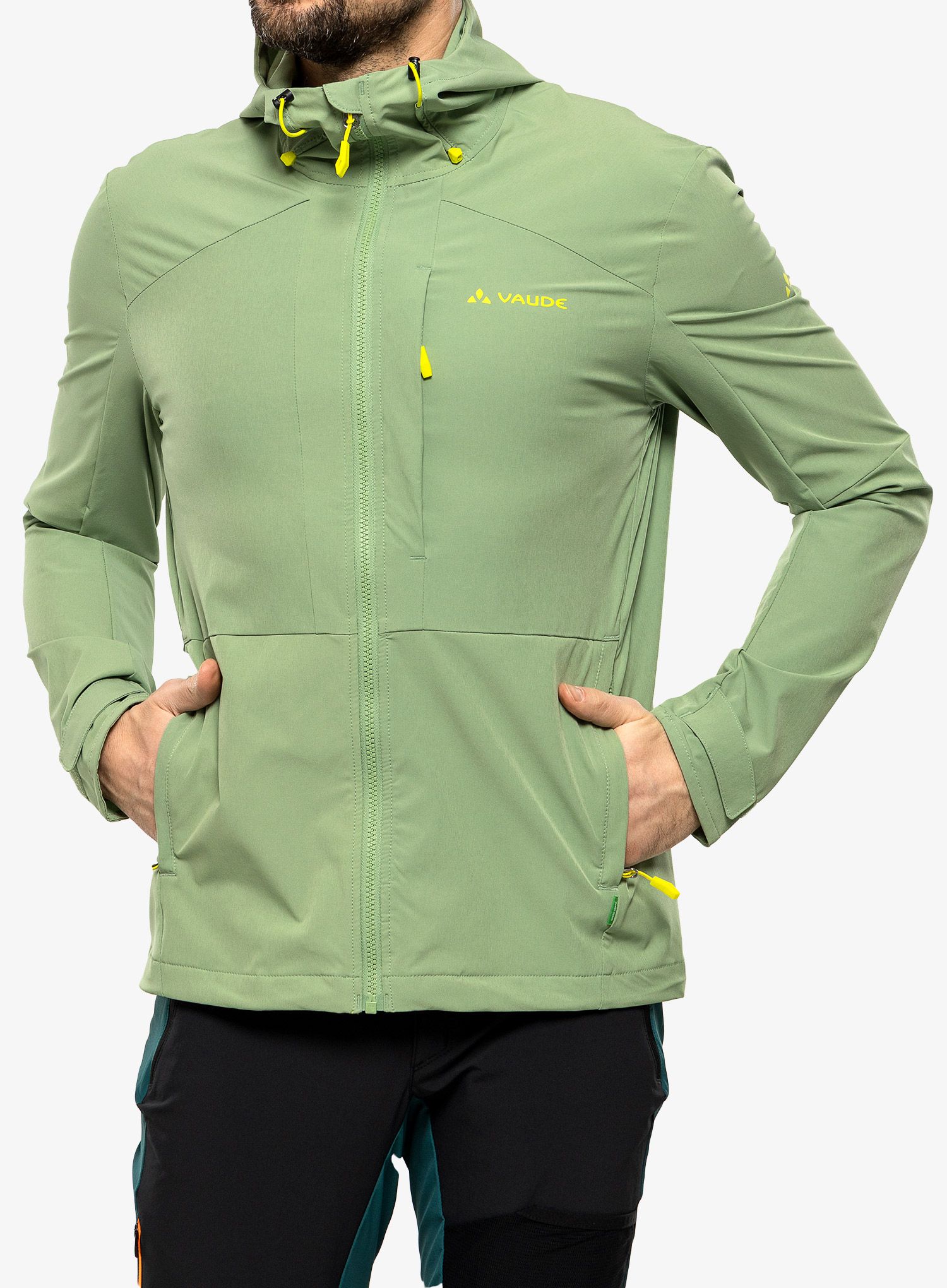Куртка softshell Vaude Elope Wind Jacket - willow green