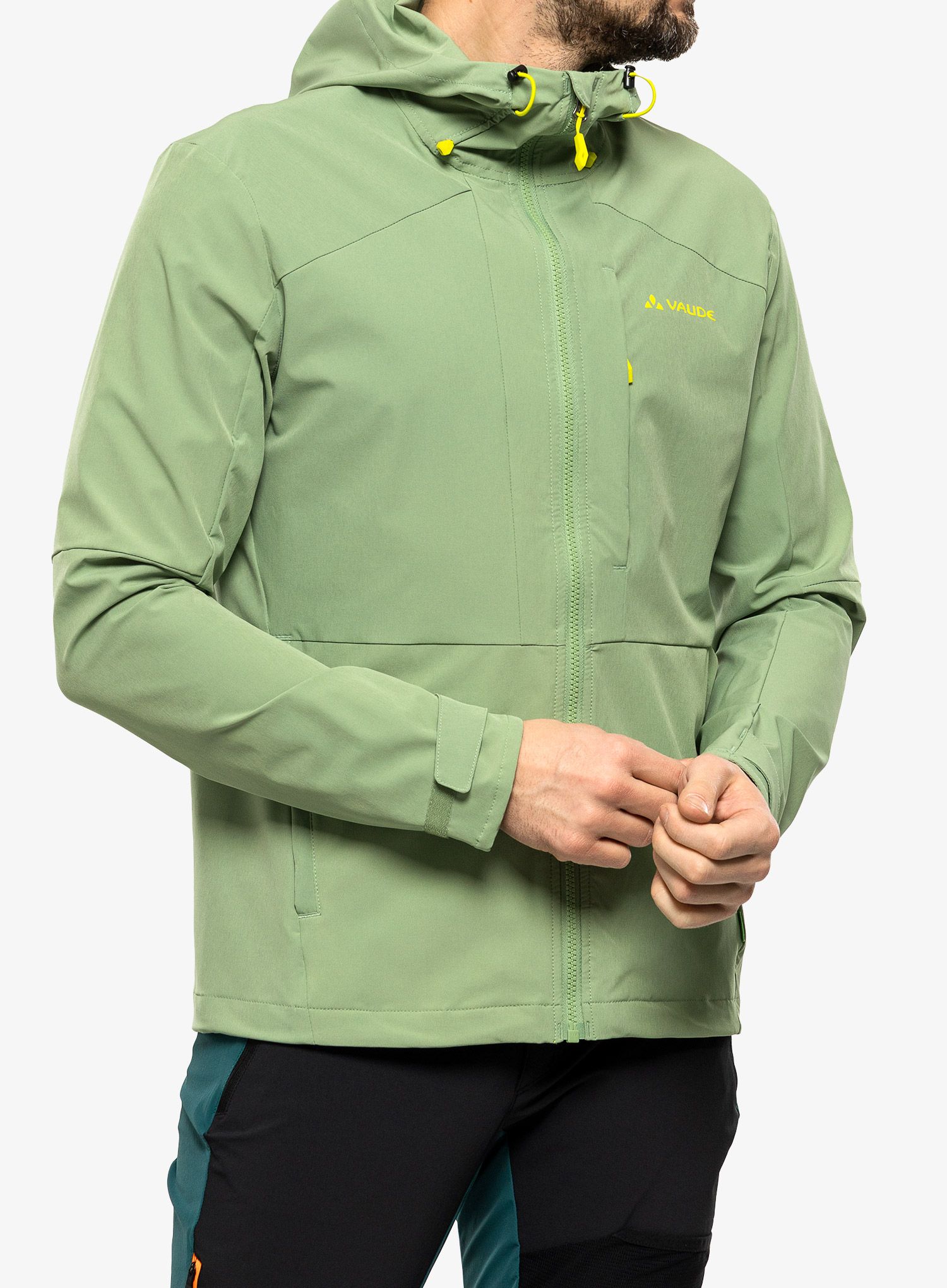 Куртка softshell Vaude Elope Wind Jacket - willow green