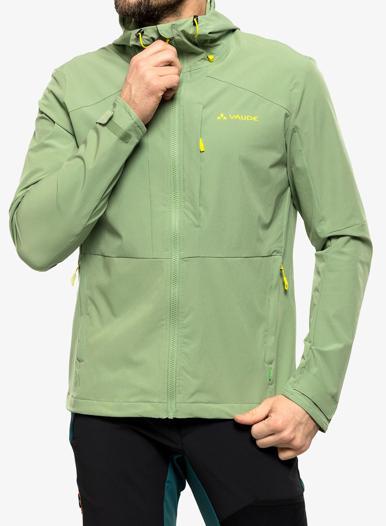 Куртка softshell Vaude Elope Wind Jacket - willow green
