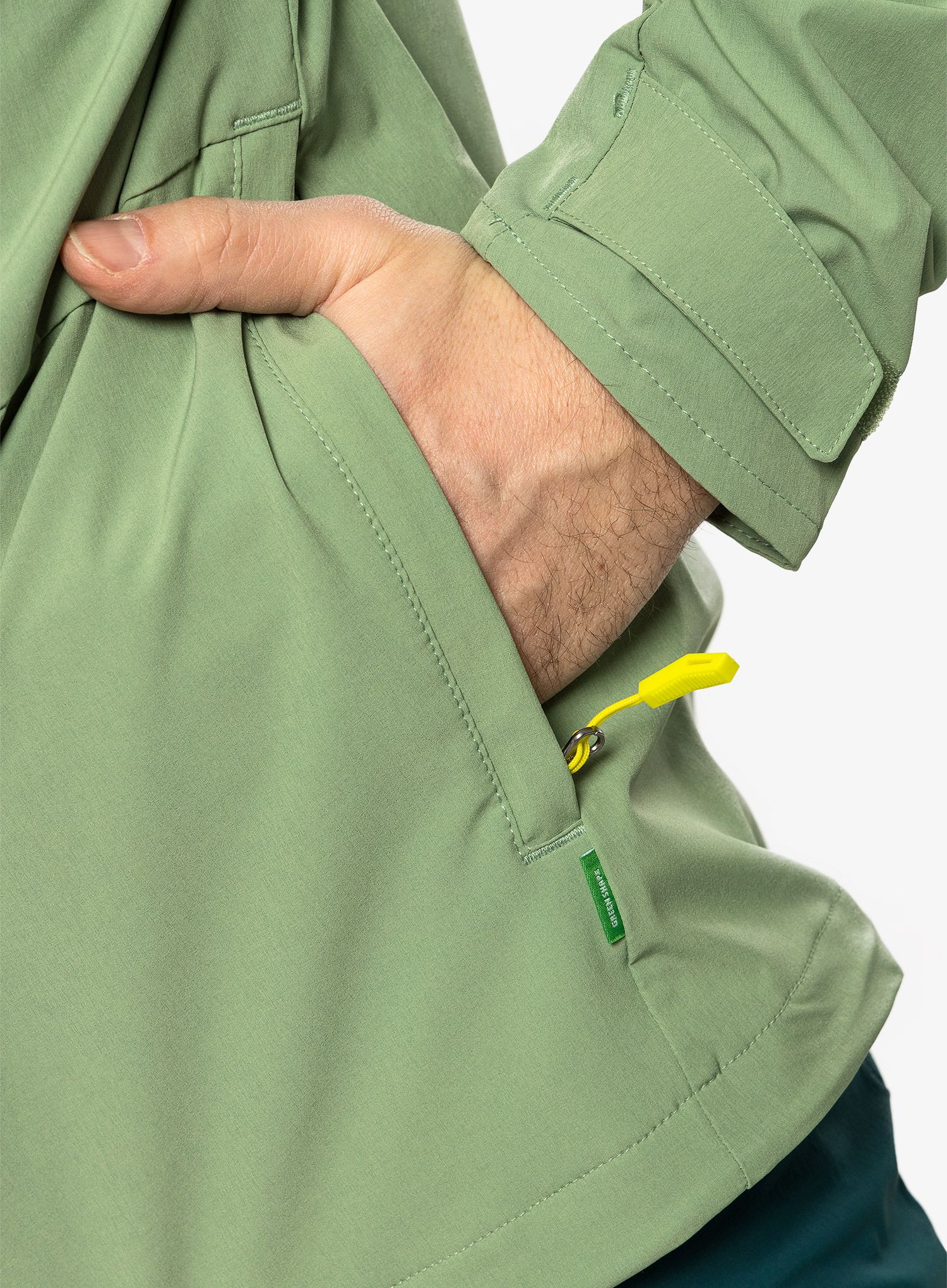 Куртка softshell Vaude Elope Wind Jacket - willow green