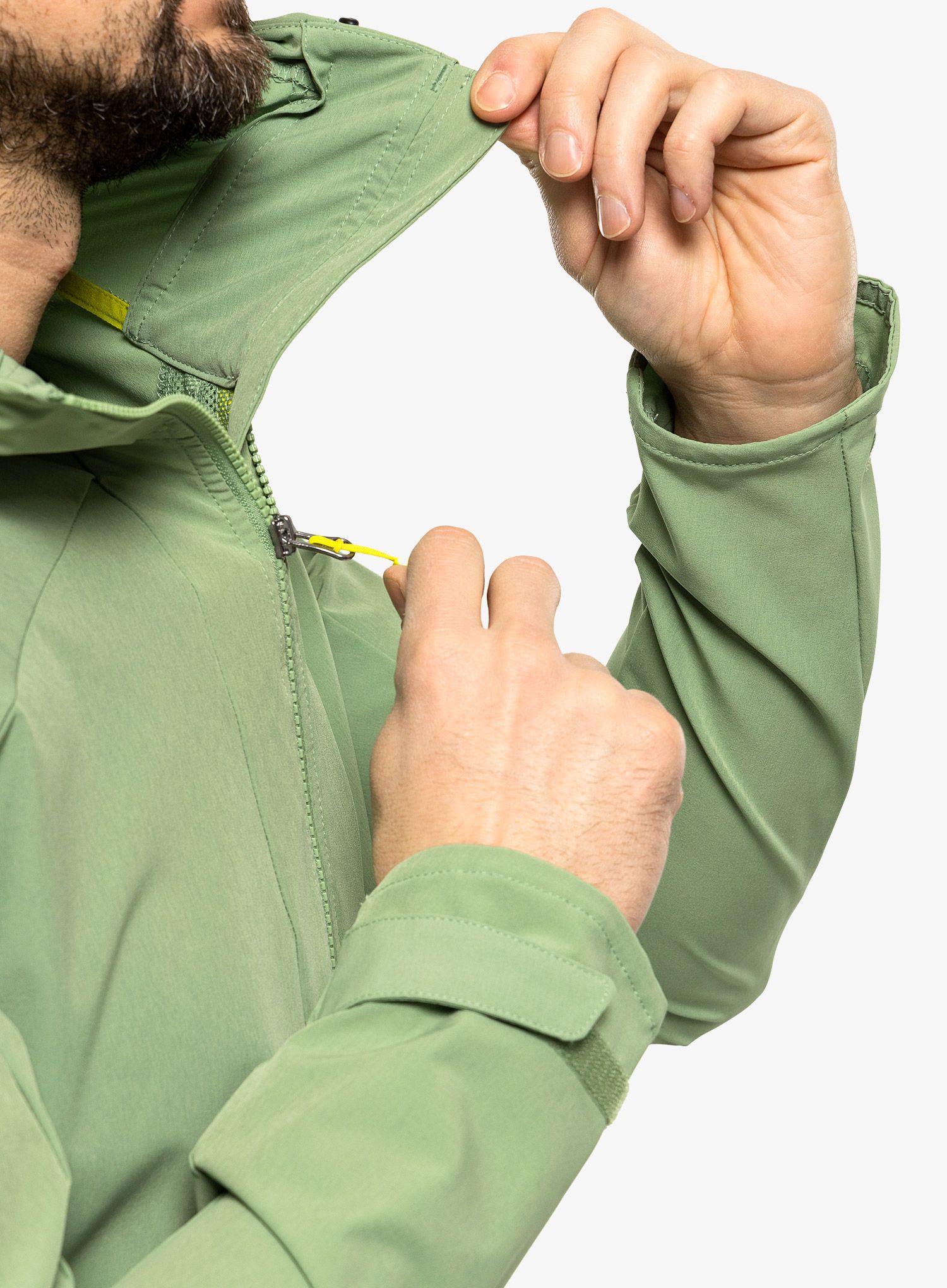 Куртка softshell Vaude Elope Wind Jacket - willow green