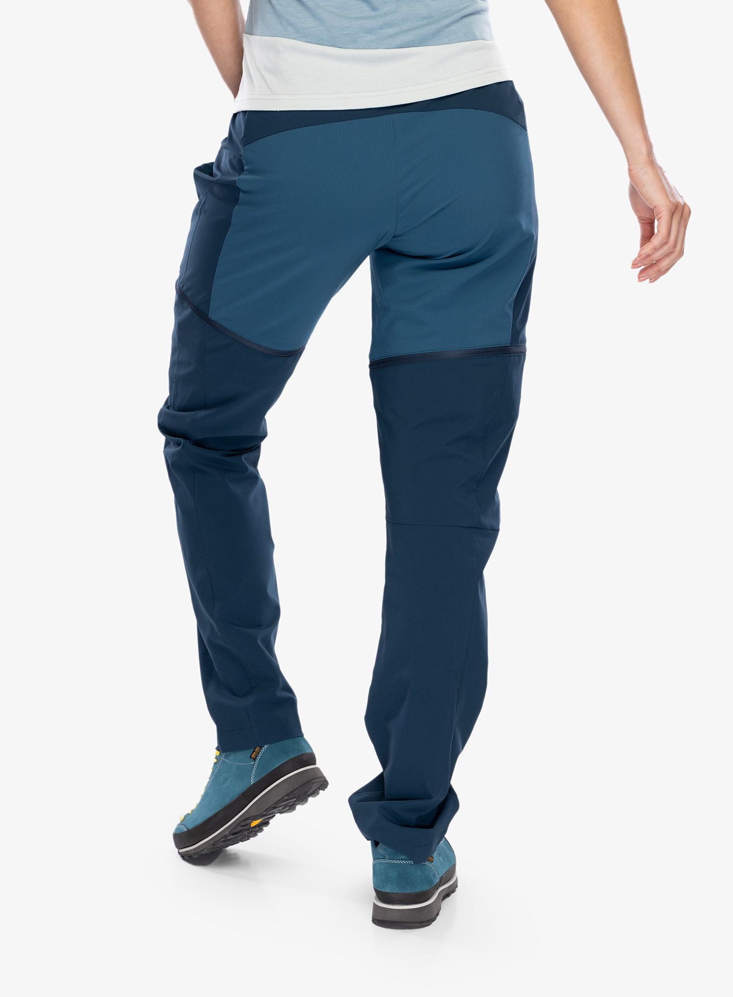 Штани туристичні жіночі Vaude Elope ZO Pants - dark sea