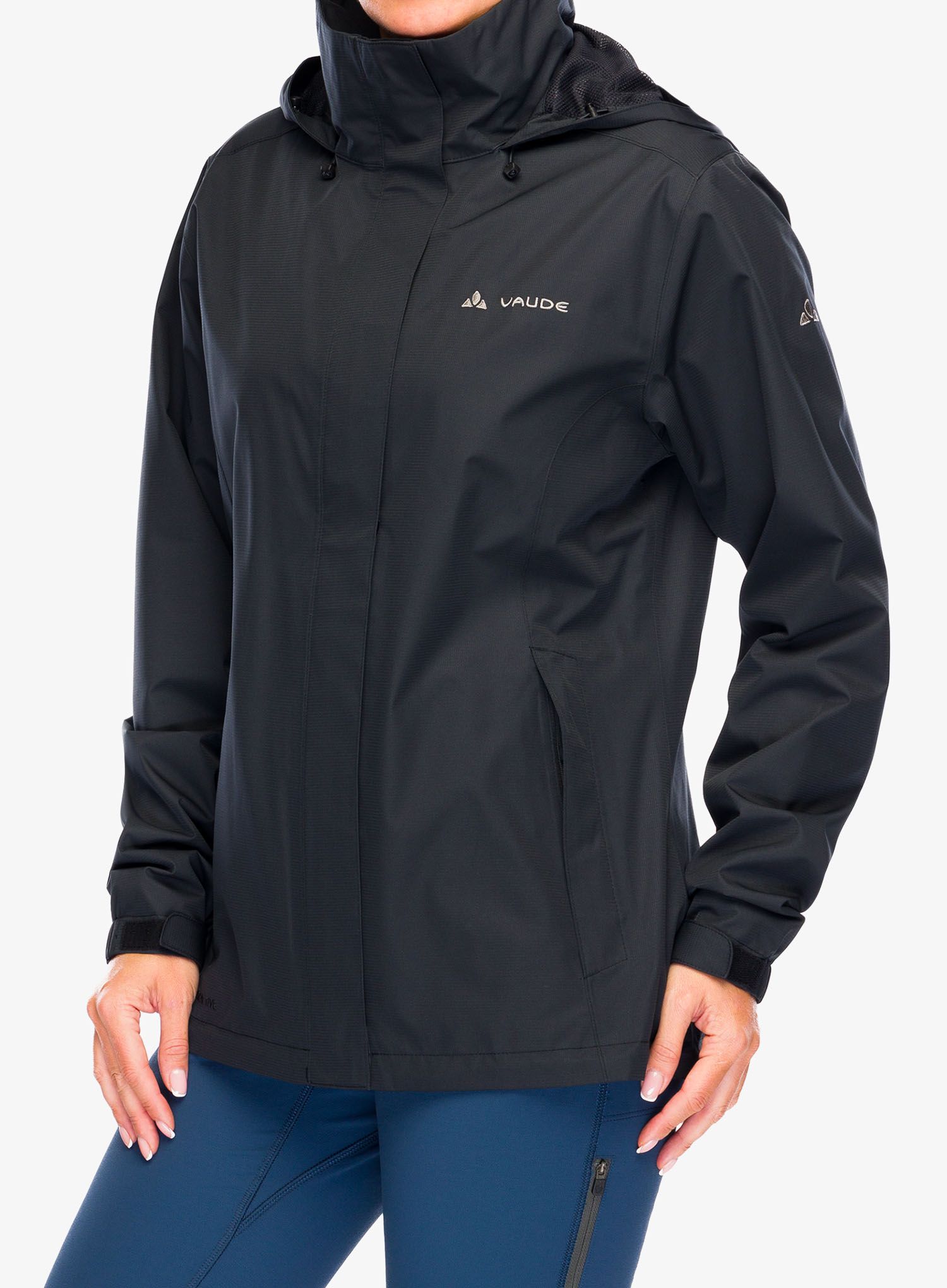 Куртка дощовик жіноча Vaude Escape Light Jacket - black