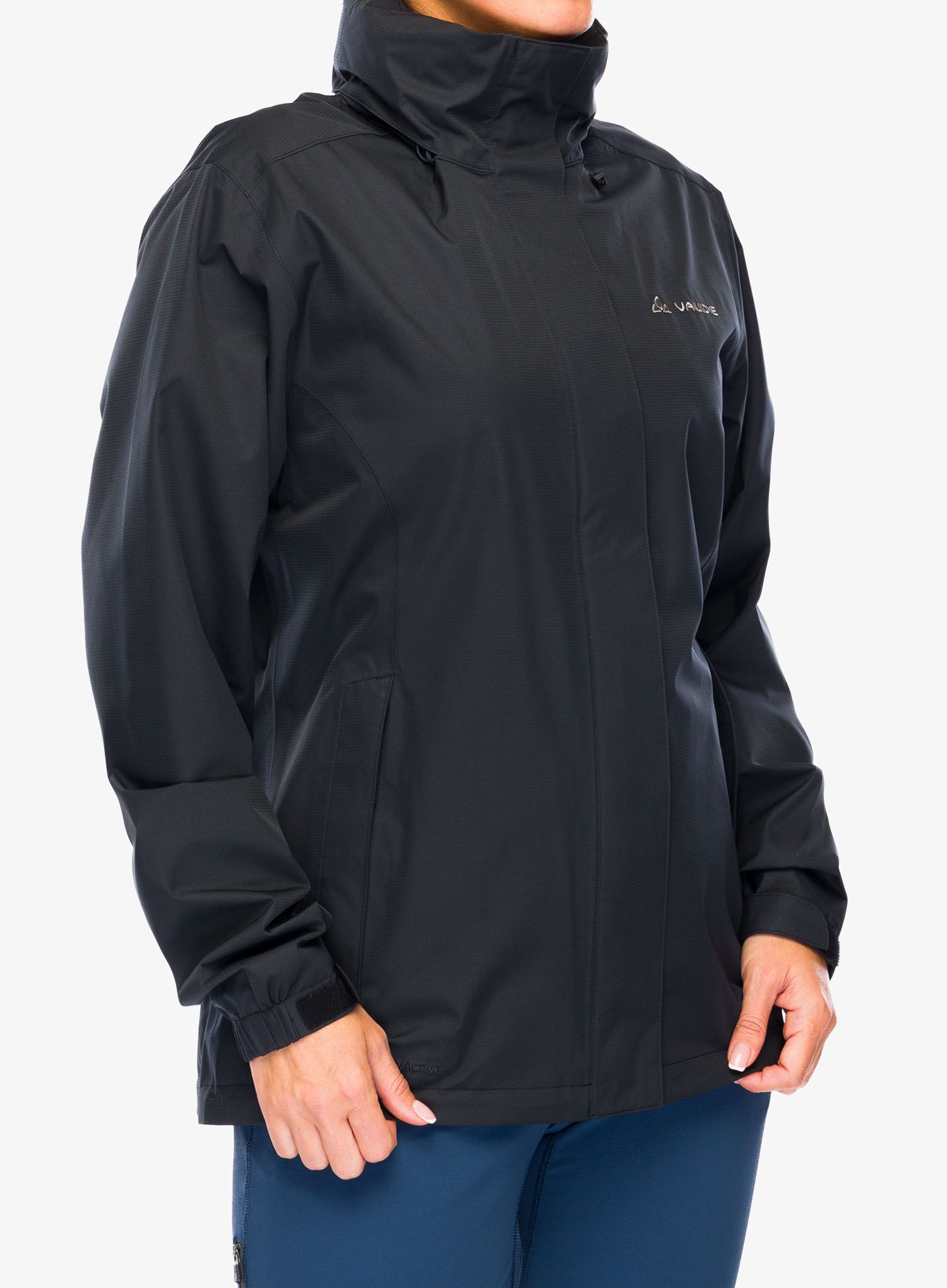 Куртка дощовик жіноча Vaude Escape Light Jacket - black